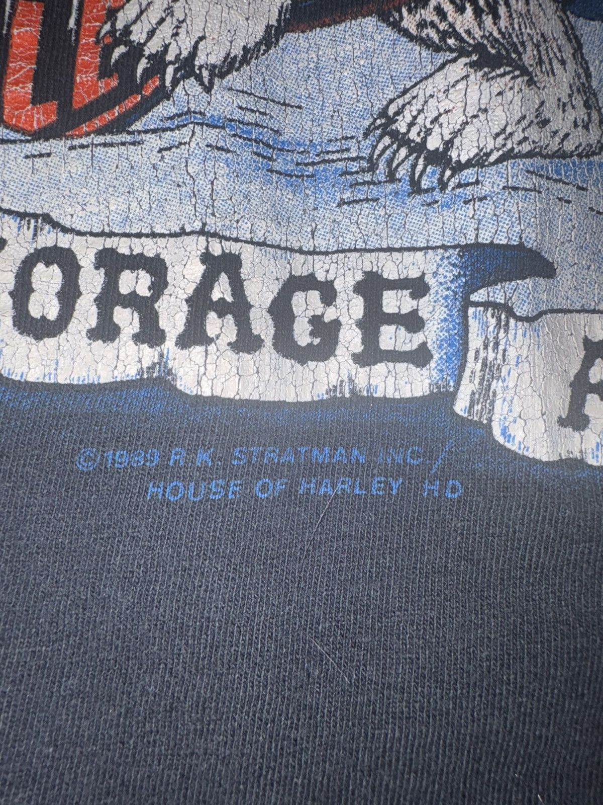 Harley Davidson 1989 vintage hd tee Size US M / EU 48-50 / 2 - 2 Thumbnail