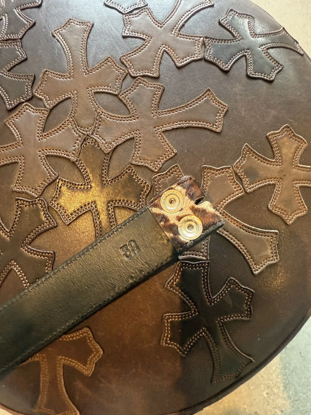 CHROME HEARTS X BELLA HADID CHEETAH STRAP