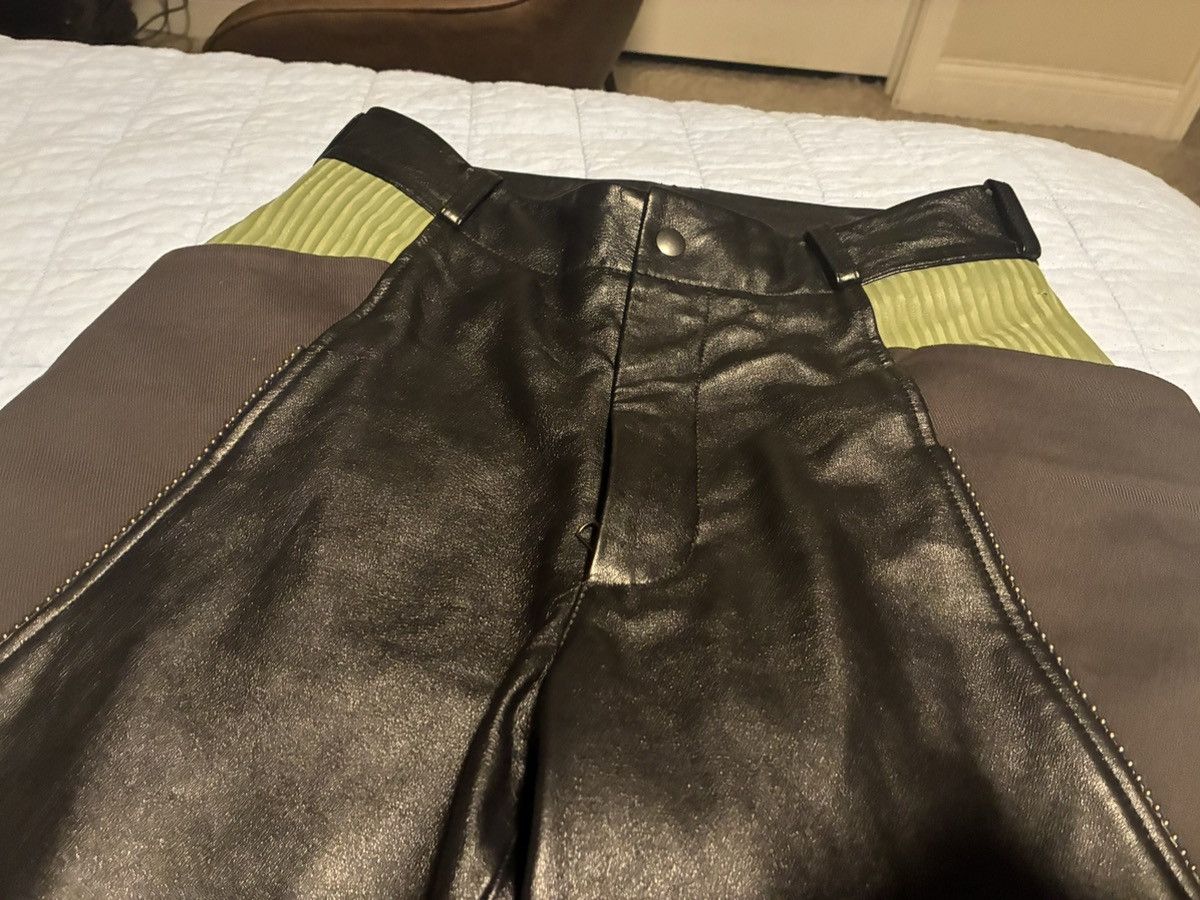 Ecco × Kiko Kostadinov Kiko Kostadinov Milne Leather Trousers Size US 32 / EU 48 - 4 Thumbnail