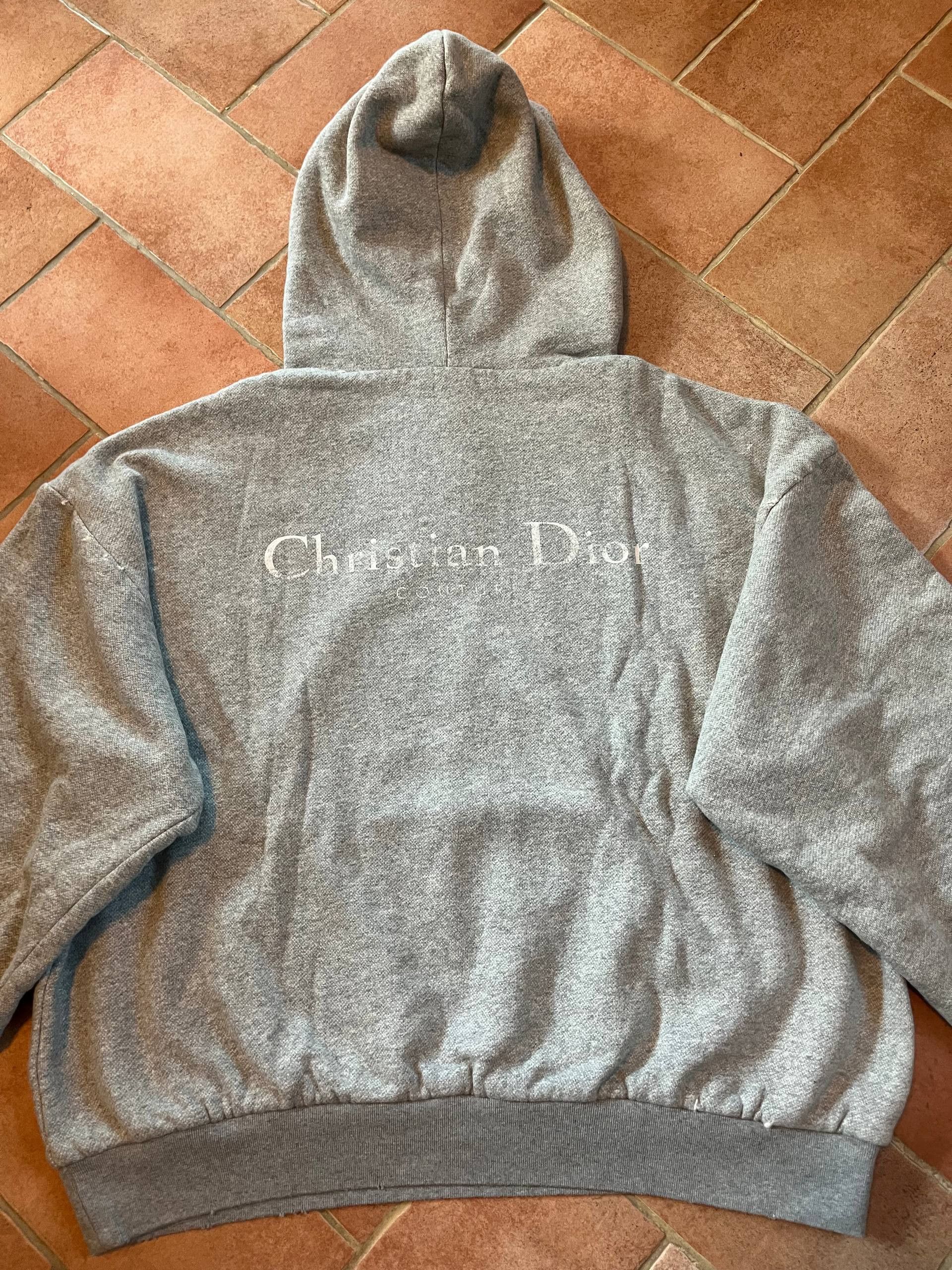 Dior Dior Gray burning flower destruction double-layer hooded Size US L / EU 52-54 / 3 - 3 Thumbnail