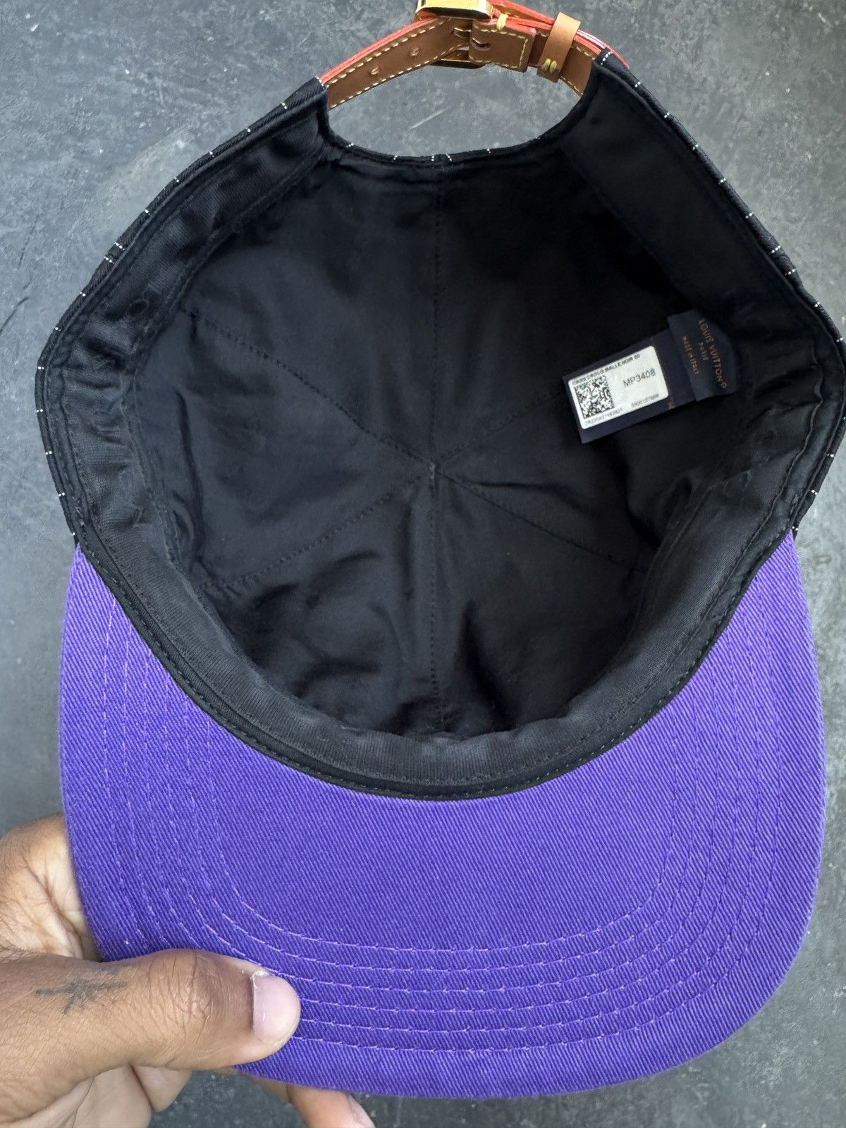 Louis Vuitton × Virgil Abloh Louis Vuitton Croco Malletier Hat Size ONE SIZE - 7 Thumbnail