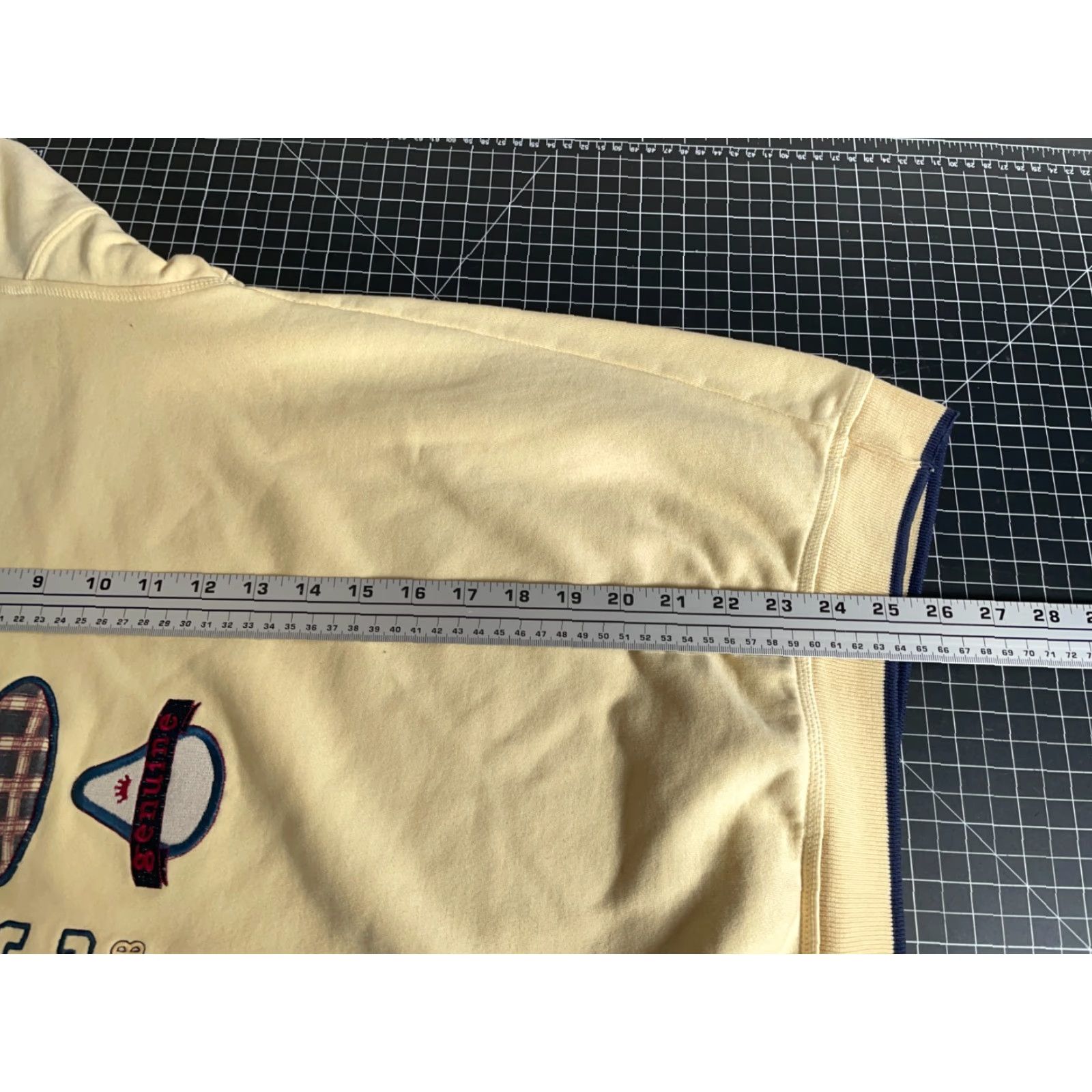 Vintage VINTAGE Paris Sport Club Sweatshirt Adults XL Pale Yellow Embroidered Logo Graphic Print Boxy Fit 90s Hipster Retro Mens Sweater Size US XL / EU 56 / 4 - 6 Thumbnail