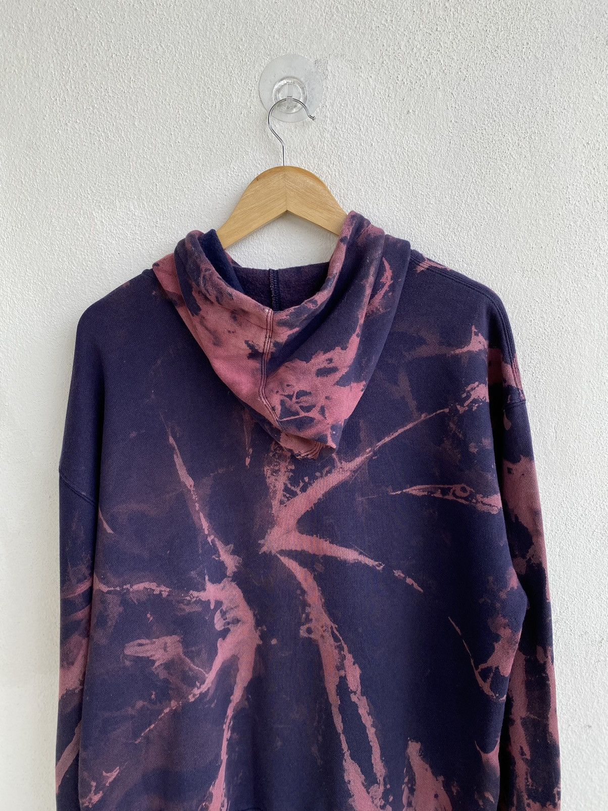 Nike × Vintage Vintage Nike big logo tie dye hoodie / sweatshirt Size US XL / EU 56 / 4 - 13 Thumbnail