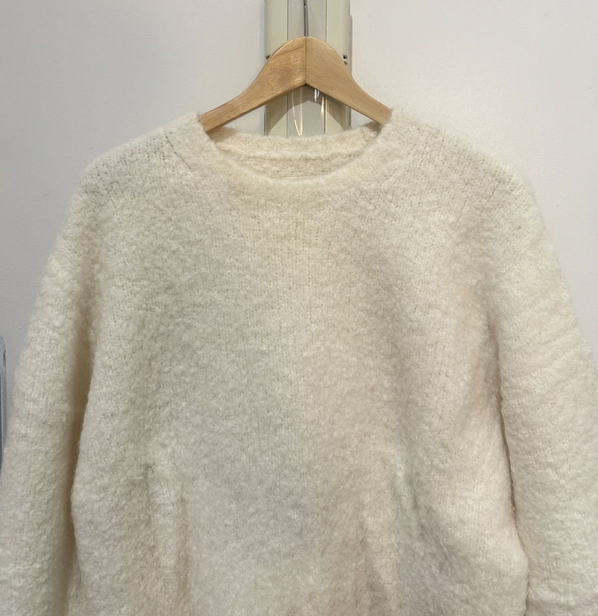 Aime Leon Dore Aime Leon Dore Alpaca Wool Sweater [Cream] Size US S / EU 44-46 / 1 - 2 Thumbnail