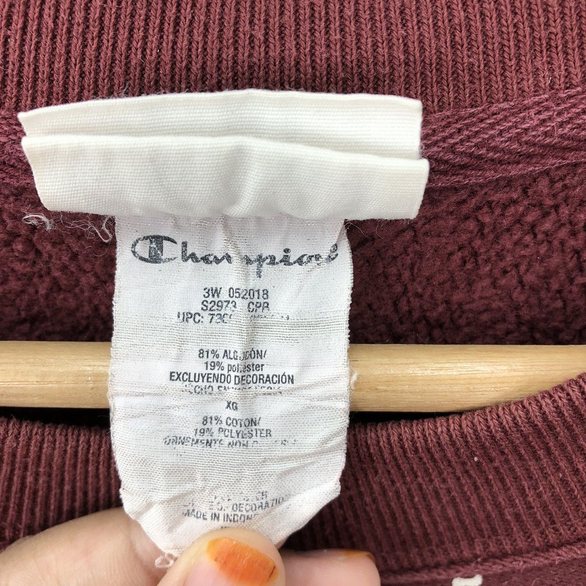 Champion CHAMPION Rare Monogram Spellout Design Sweatshirt Size US XXL / EU 58 / 5 - 6 Thumbnail