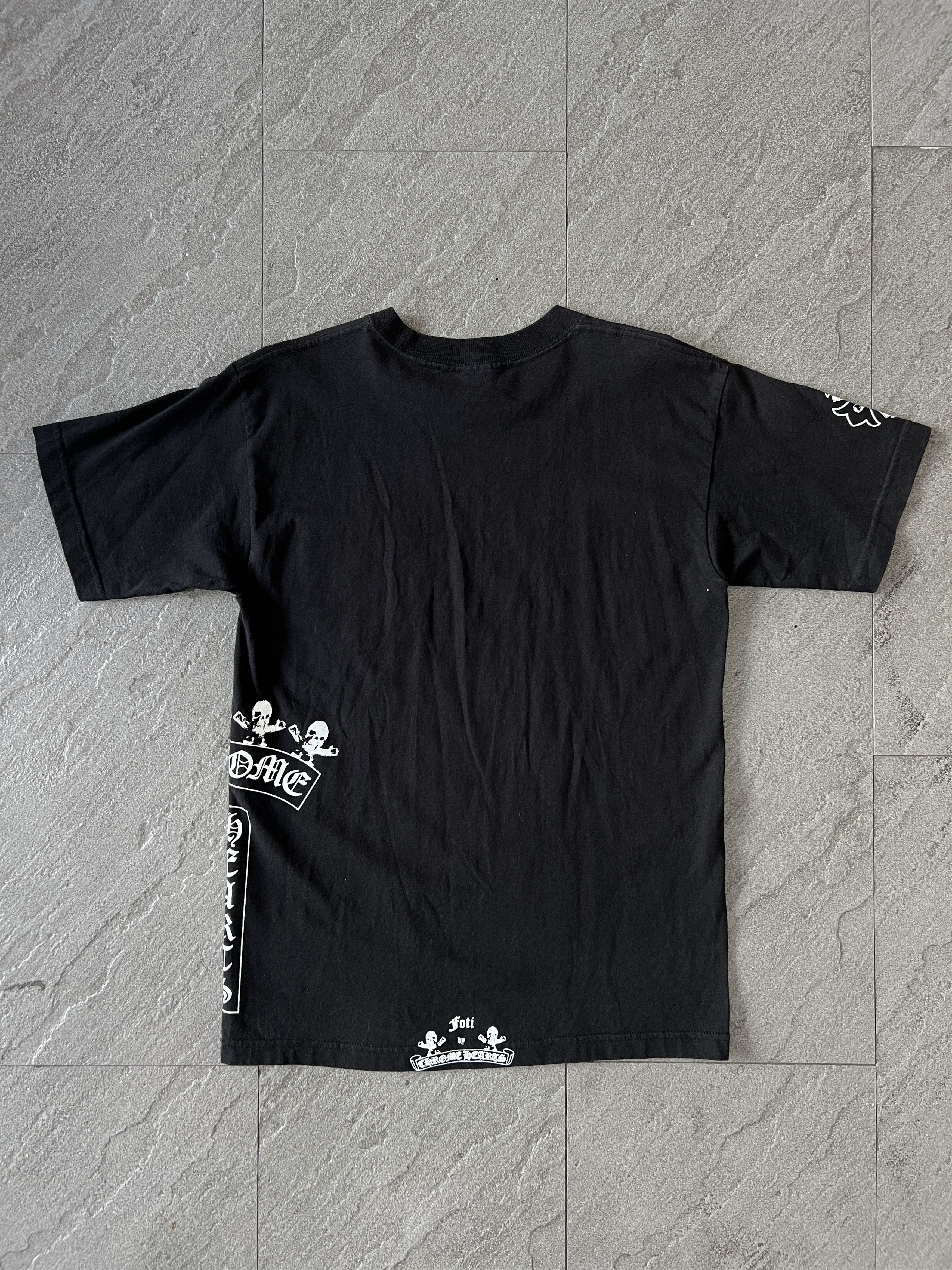 Chrome Hearts Chrome Hearts FOTI Skull Pocket Tee Black M USA Size US M / EU 48-50 / 2 - 2 Thumbnail