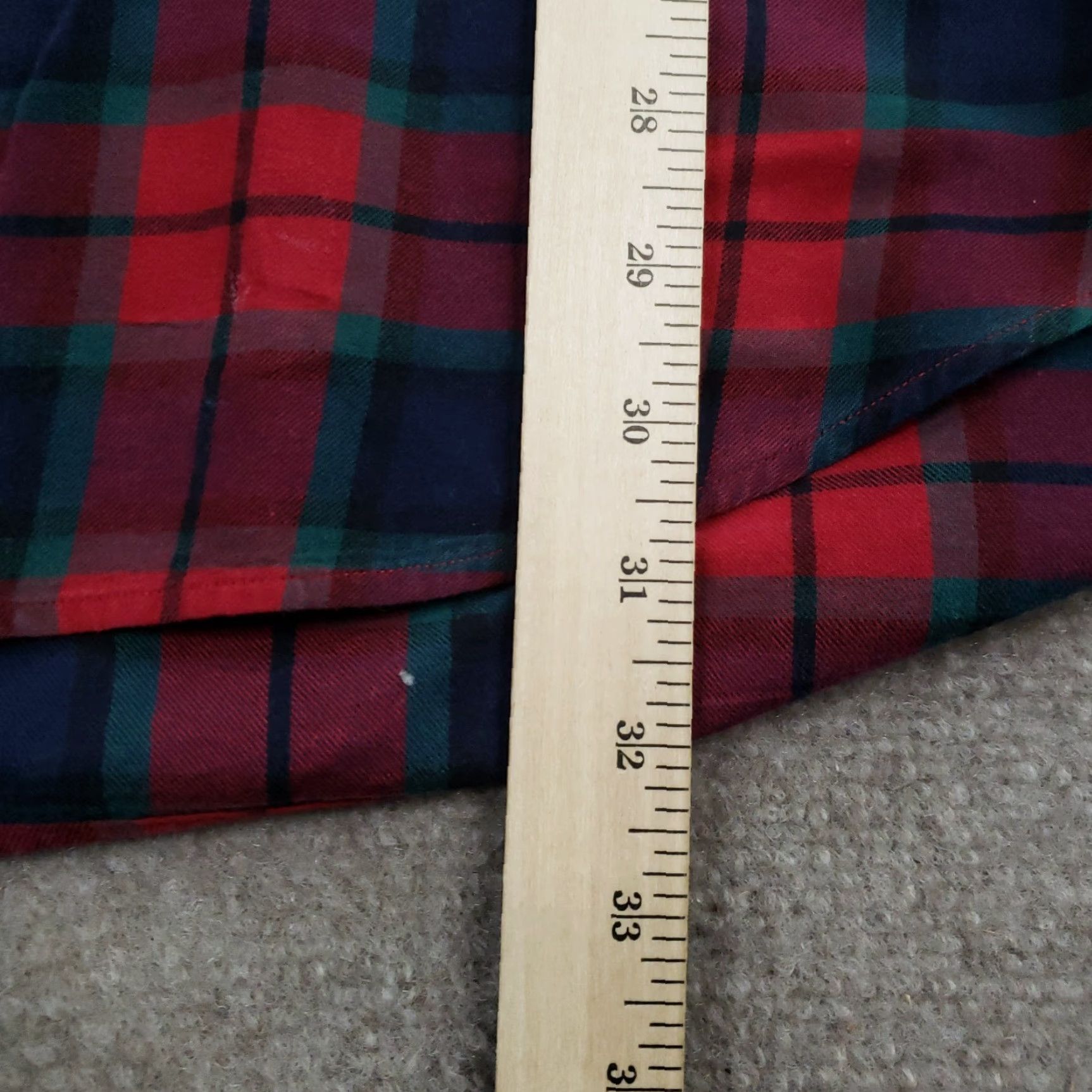 Ralph Lauren Ralph Lauren Shirt Mens Large Red Blue Plaid Button Up Long Sleeve Y2K Size US L / EU 52-54 / 3 - 4 Thumbnail