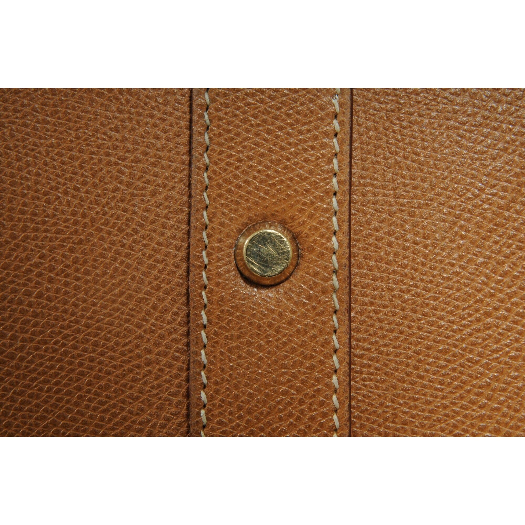 Hermes VTG 1980's Haut à Courroies Hac 55 Birkin Veau Courchevel Size ONE SIZE - 17 Thumbnail