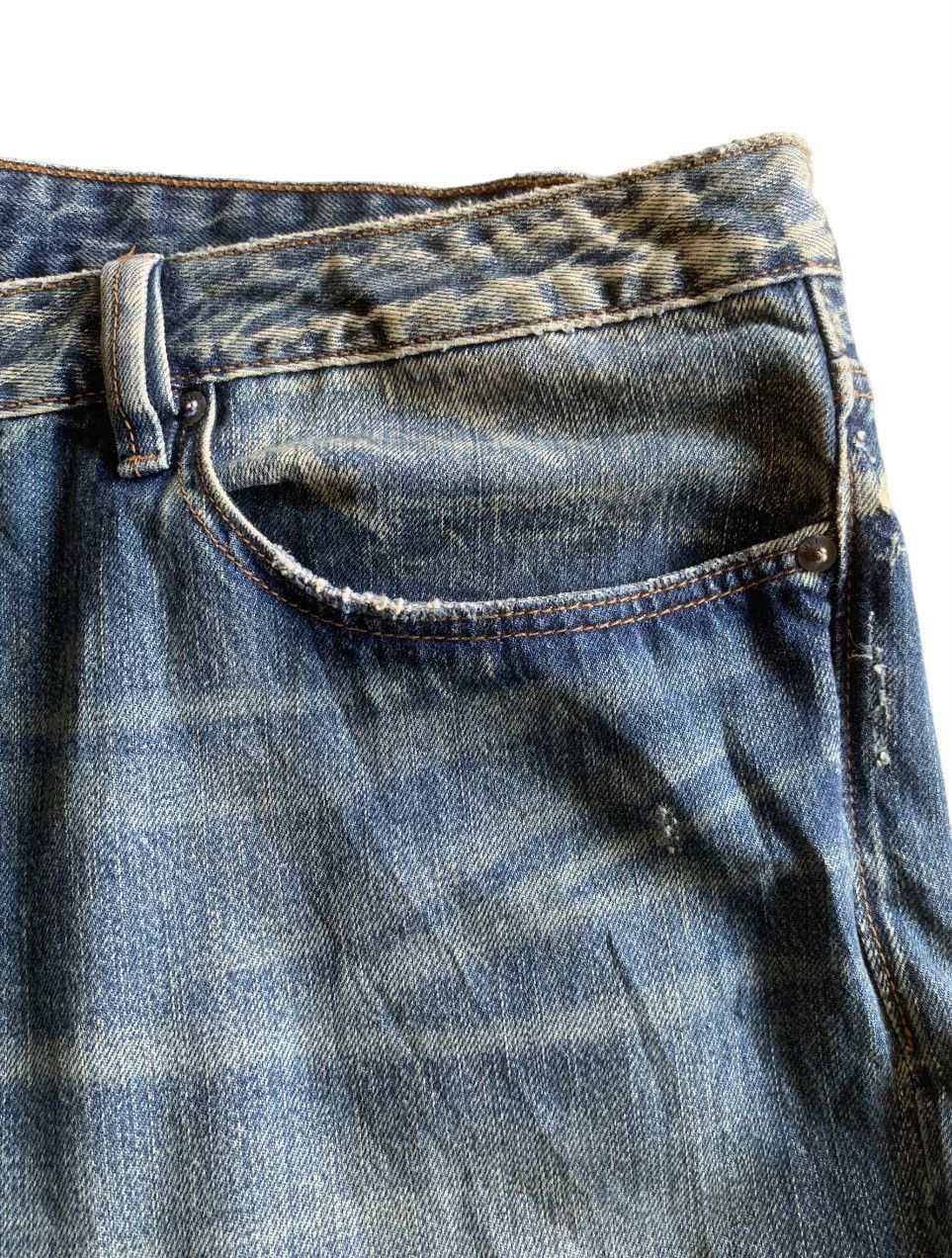 Cult Of Individuality 💥Crazy CULT of INDIVIDUALITY PATCHWORK SASIKO SELVAGE JEANS Size US 44 / EU 60 - 5 Thumbnail