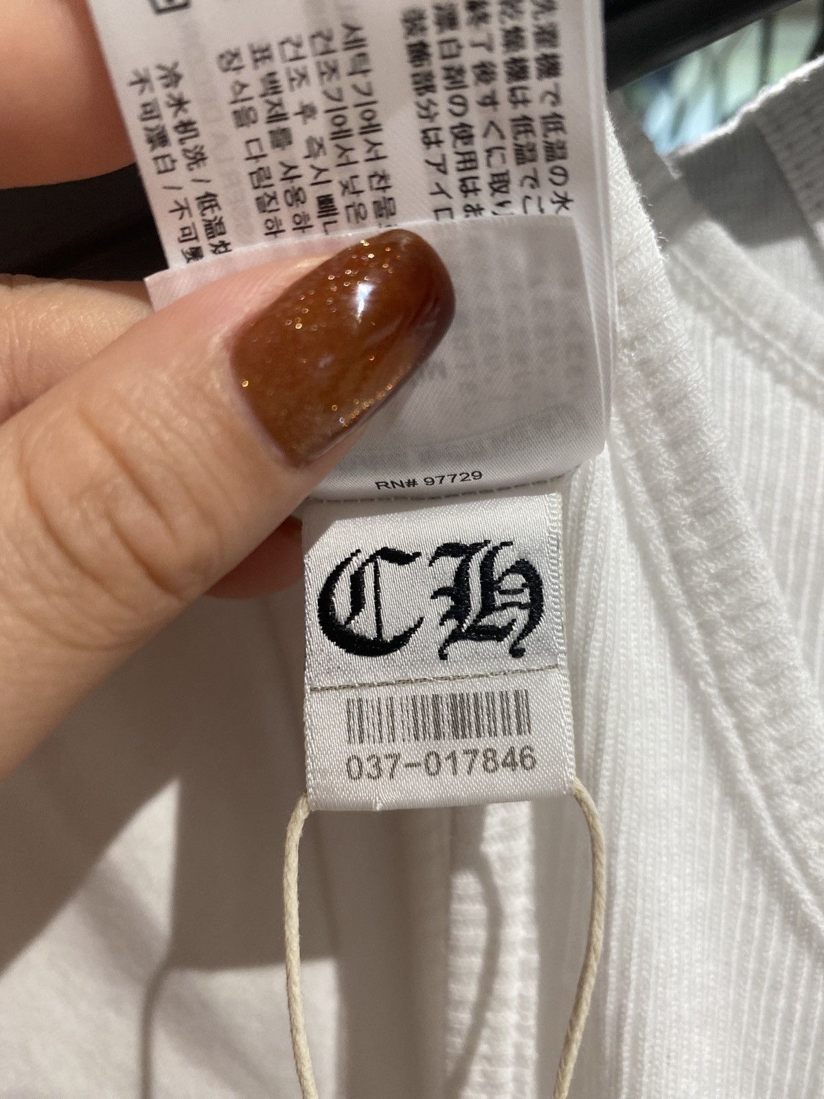 Chrome Hearts Chrome Hearts Rolling Stones Scroll Logo Tank Top Size M / US 6-8 / IT 42-44 - 3 Thumbnail
