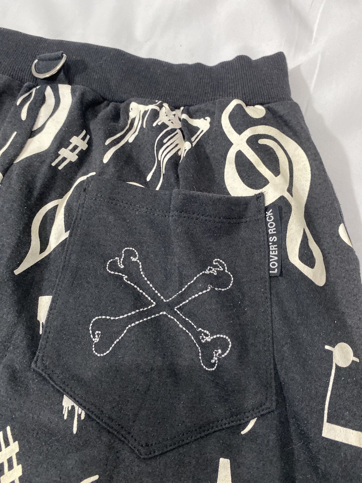 20471120 Japanese Brand Lover’s Rock Skull Harem SweatPants Size US 31 - 8 Thumbnail