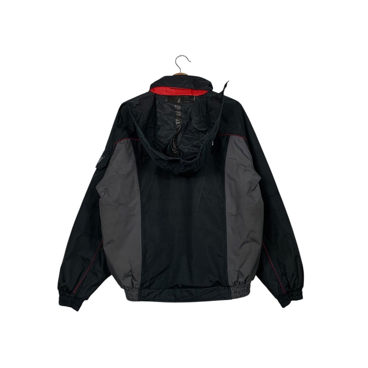 Japanese Brand MAZDA Big Logo Xebec Waterproof Jacket #2585-C117 Size US L / EU 52-54 / 3 - 7 Thumbnail