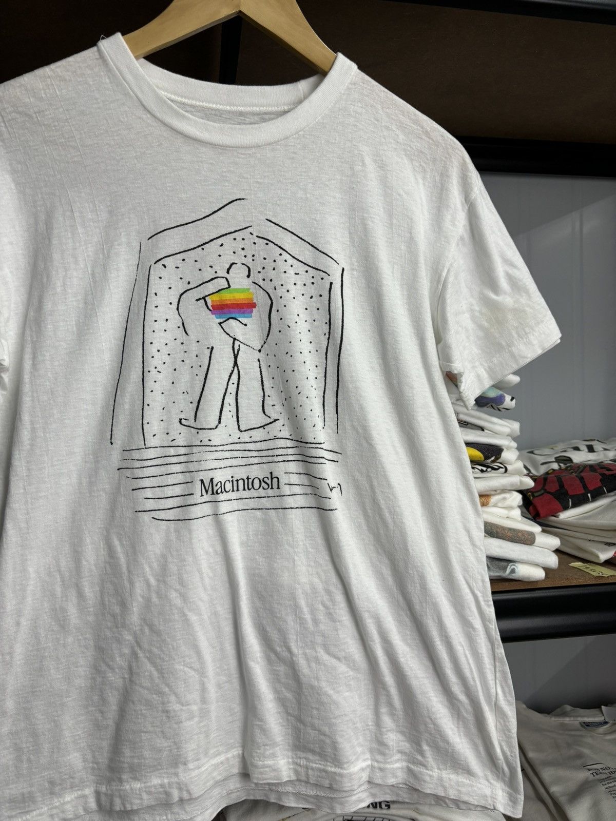 Apple × Vintage RARE! Vintage 90’s Apple Macintosh Promo Art Size US M / EU 48-50 / 2 - 1 Thumbnail