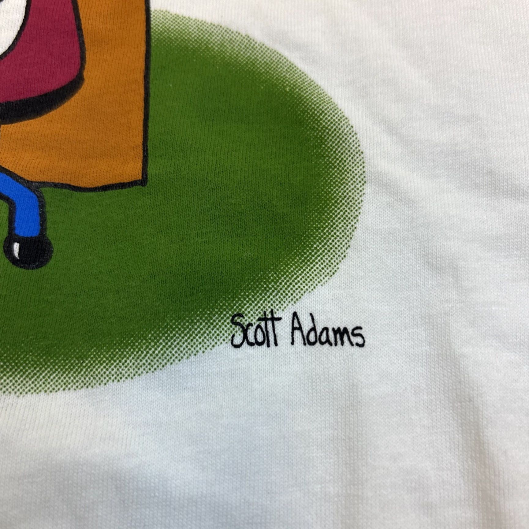 Vintage Power Pro Dilbert Graphic T Shirt Men’s L White You’re On My List NWT Mens T-Shirt Dilbert Cartoon Funny Comics Size US L / EU 52-54 / 3 - 3 Thumbnail