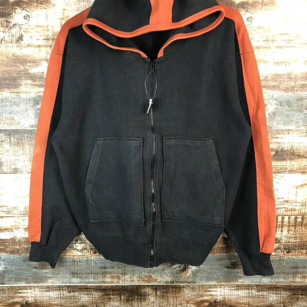 Mr. Junko Mr Junko vintage faded Black Orange Hoodie #A1515 Size US M / EU 48-50 / 2 - 9 Thumbnail
