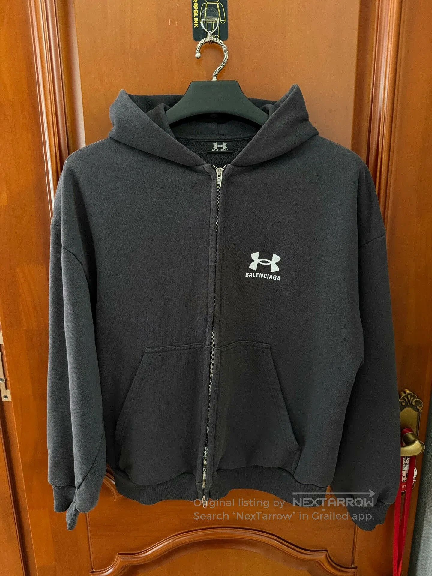 Balenciaga balenciaga x under armour zip-up hoodie size M. Size US M / EU 48-50 / 2 - 1 Thumbnail