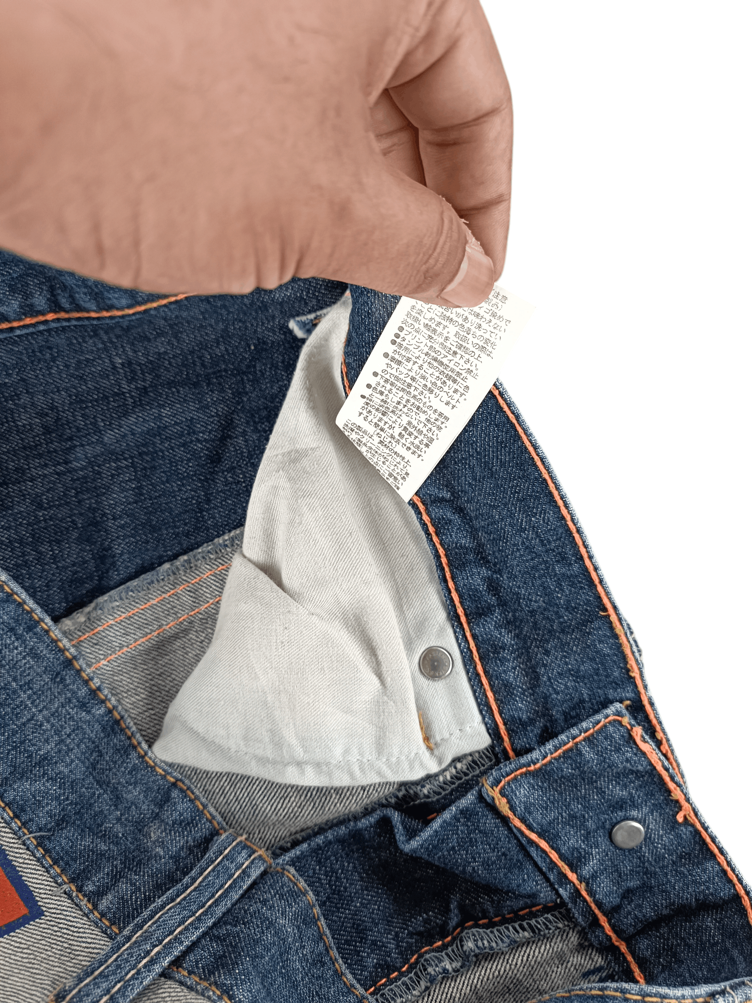 Japanese Brand Steals‼️Vintage Co&Lu 56 Big Logo Japanese Denim Jeans Size US 30 / EU 46 - 12 Thumbnail