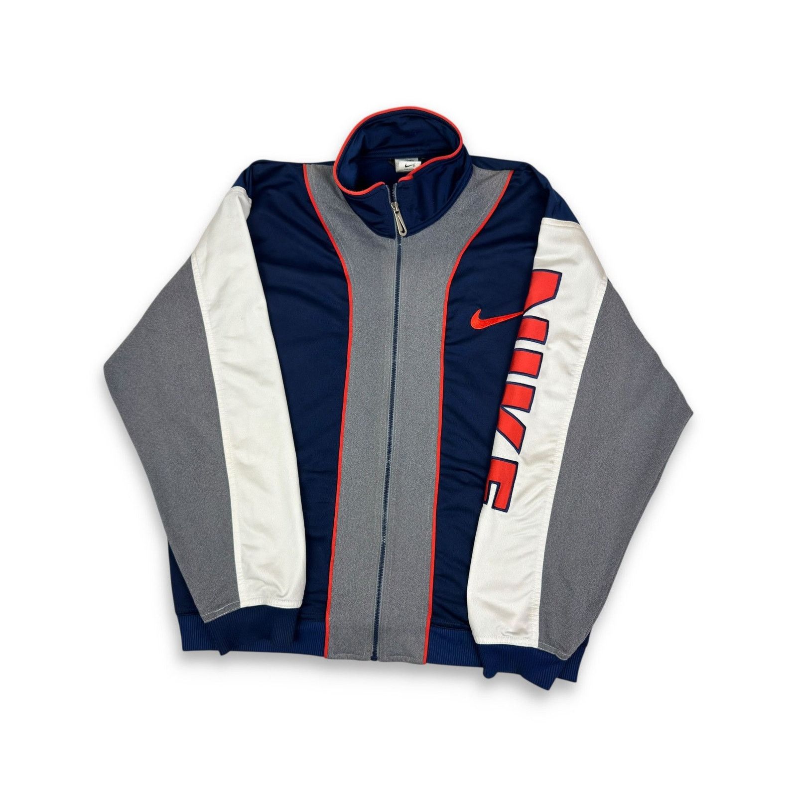 Nike Nike Men's Spellout Solo Full Zip Track Jacket L Size US L / EU 52-54 / 3 - 1 Thumbnail