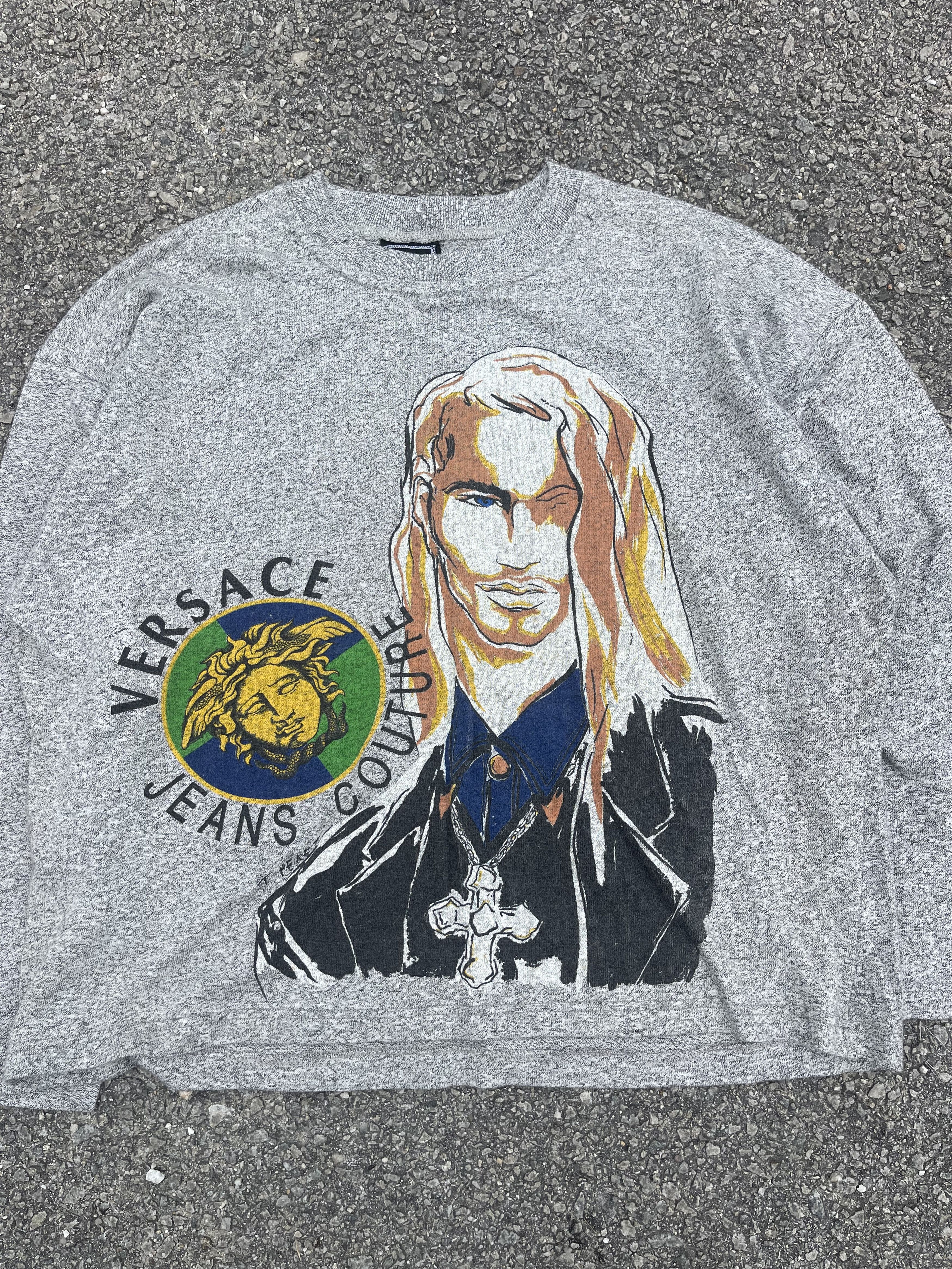 Versace × Versace Jeans Couture Long Sleeve T.Perez Art Size S / US 4 / IT 40 - 3 Thumbnail