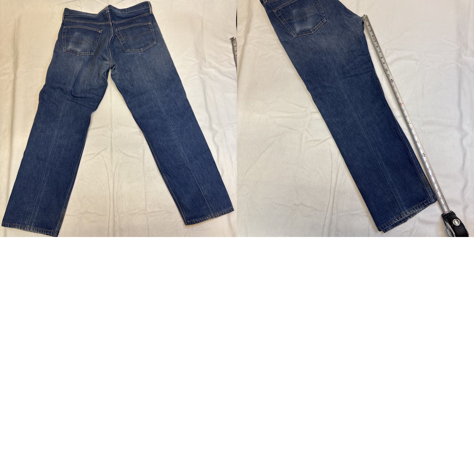 Levi's VINTAGE Levi’s Jeans Denim Button Fly Men’s Blue 37x30 Levi'S 501 Regular Straight USA 2000s Size US 37 - 8 Thumbnail