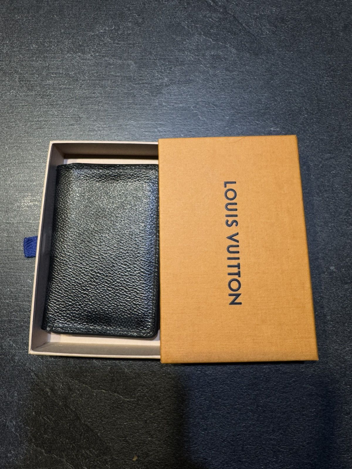 Designer × Leather × Louis Vuitton Louis Vuitton Pocket Organizer Daimer wallet Size ONE SIZE - 2 Thumbnail