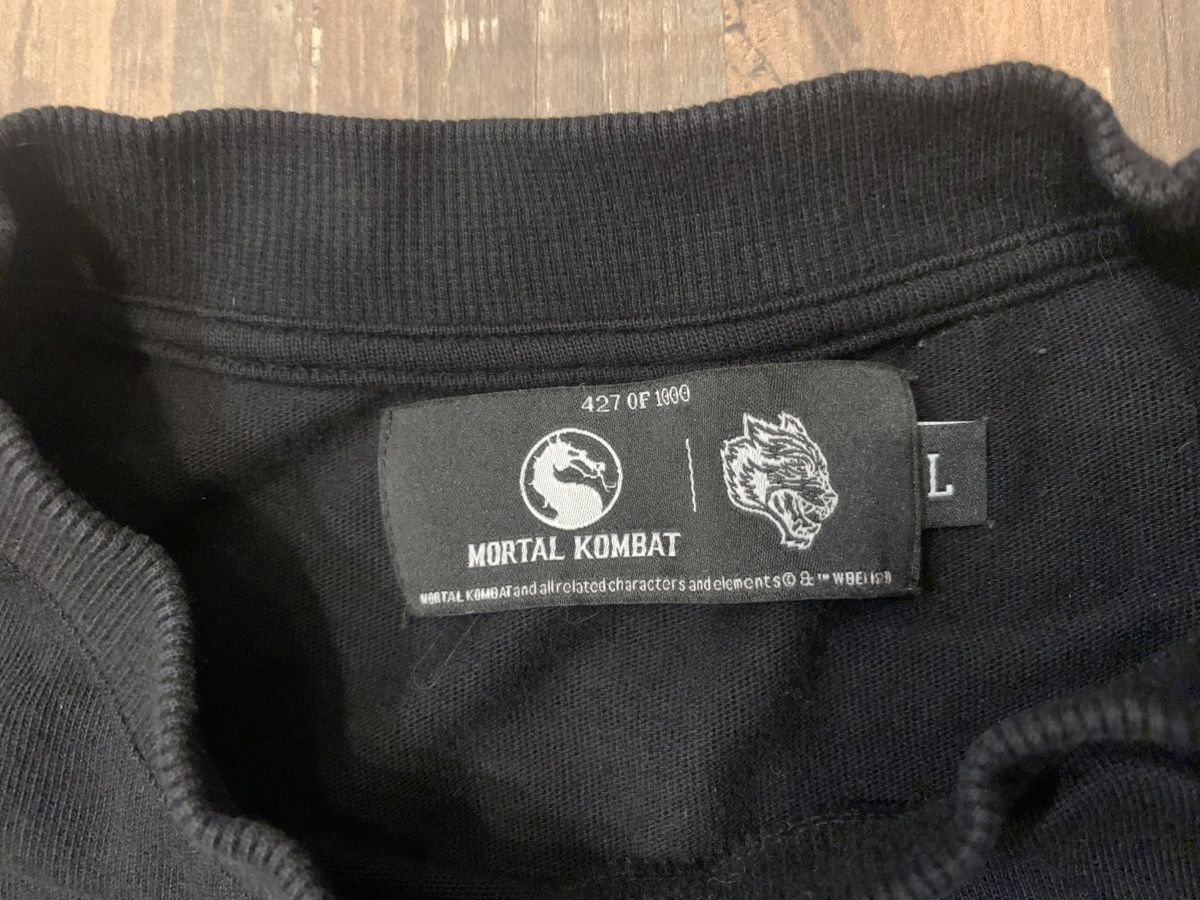 Darc Sport RARE Mortal Combat Scorpion “Premium” Oversized Tee - Large Size US L / EU 52-54 / 3 - 5 Thumbnail