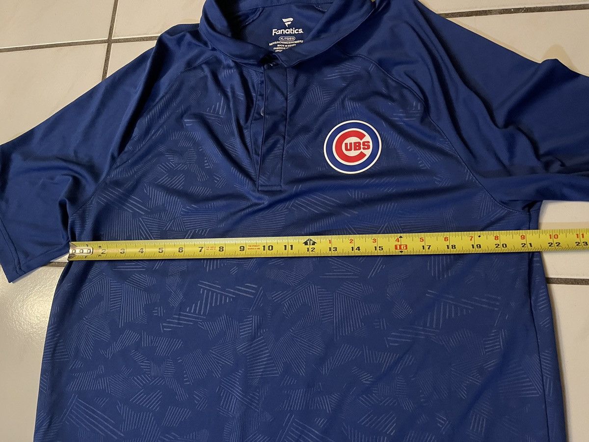 MLB Chicago Cubs Fanatics Blue Iconic Defender Polo Shirt XL Size US XL / EU 56 / 4 - 6 Thumbnail
