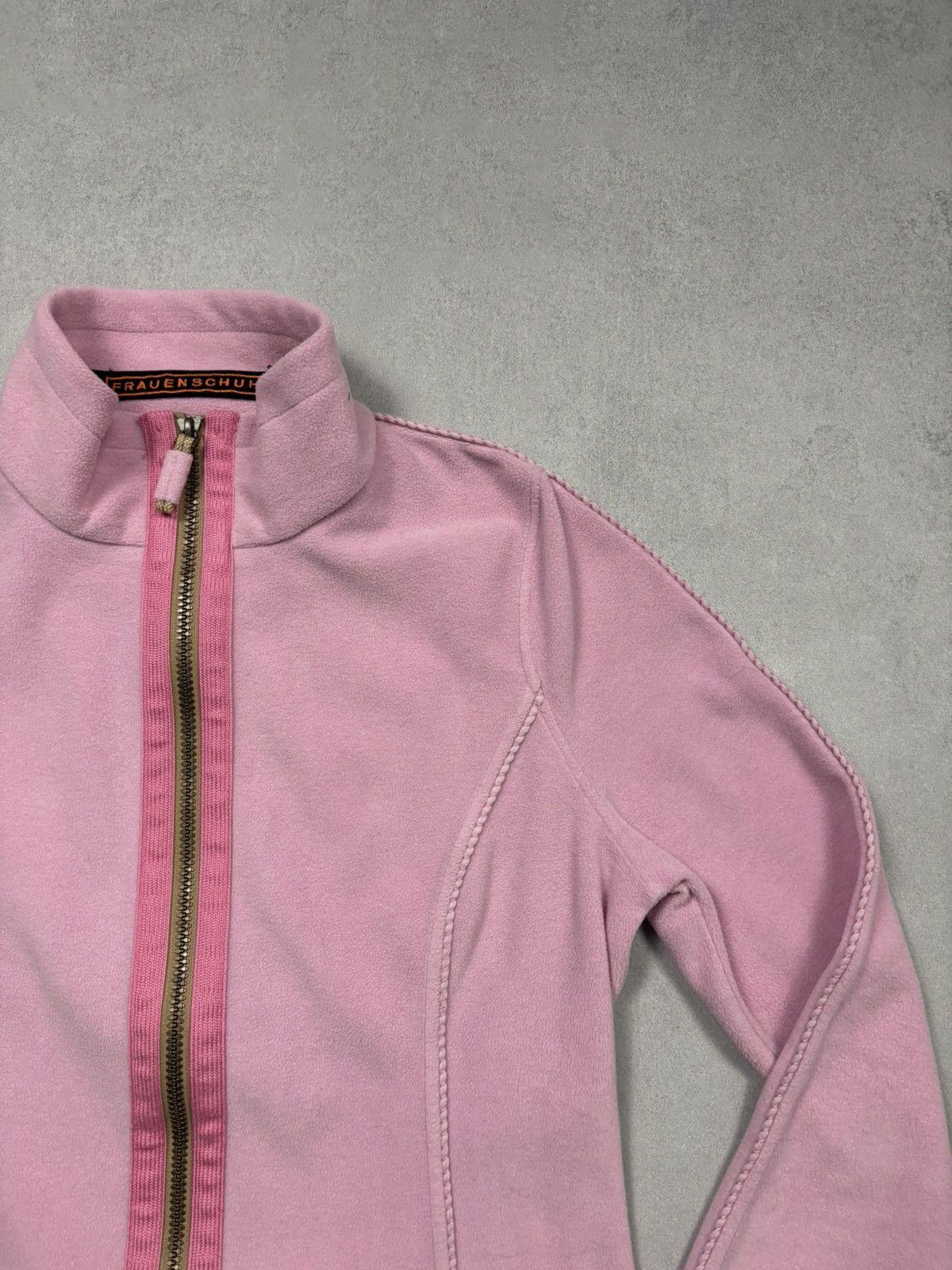Frauenschuh Frauenschuh Limited Edition Austria Pink Fleece Zip Jacket Size L / US 10 / IT 46 - 2 Thumbnail