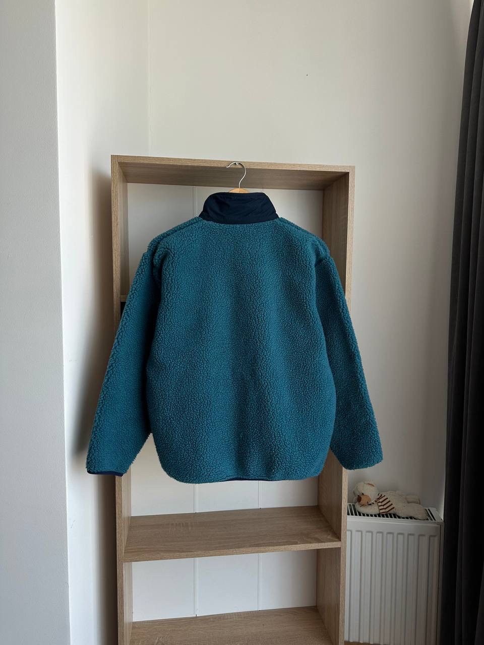 The North Face × Vintage Vintage The North Face Fleece Blue Big Logo Jacket Size US S / EU 44-46 / 1 - 18 Thumbnail