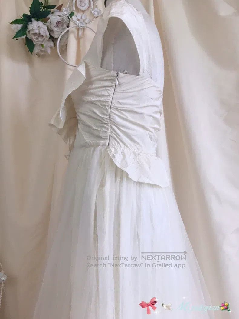 Valentino Valentino Pure white fairy dress Size S / US 4 / IT 40 - 6 Thumbnail