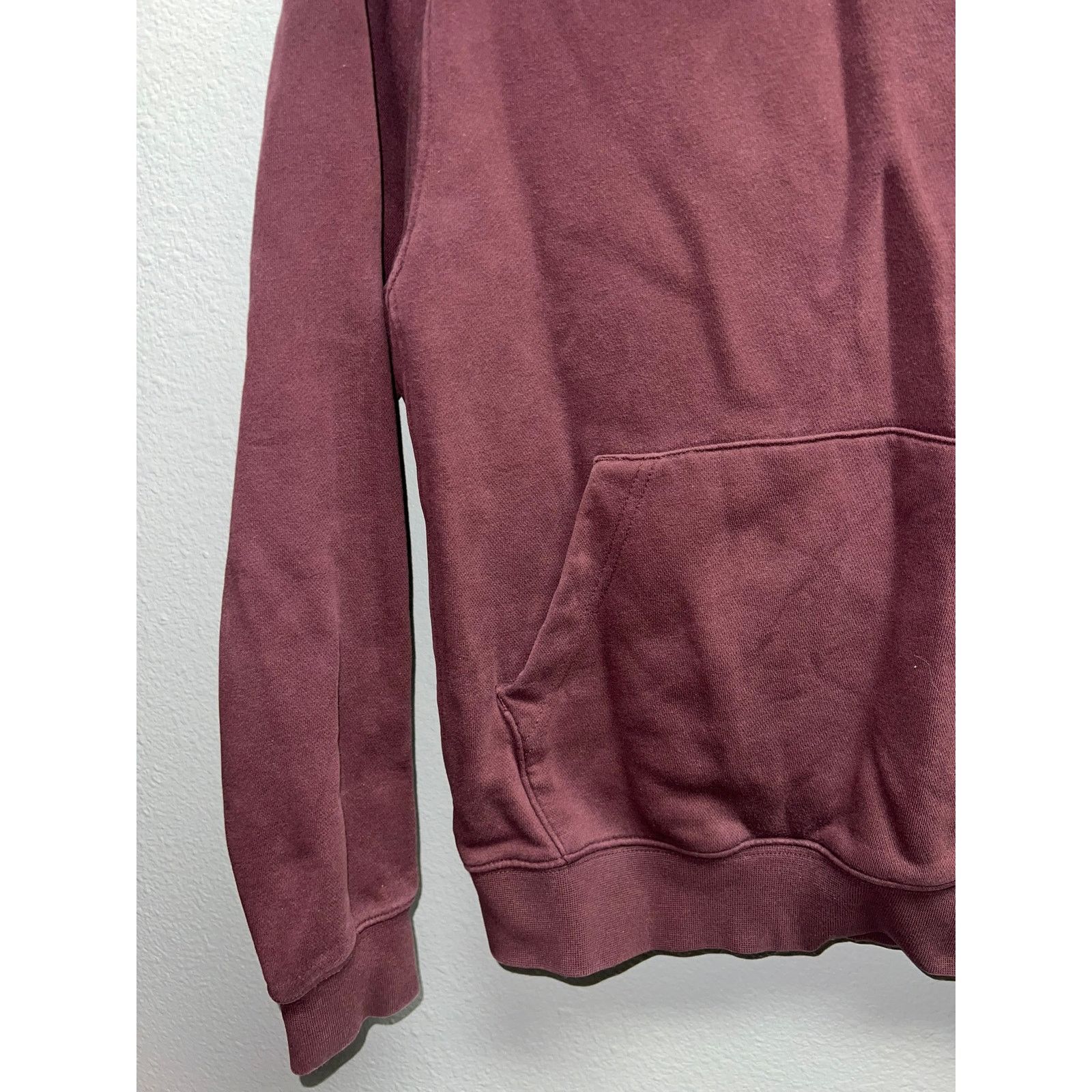 Vintage Nike Sportswear Maroon Hoodie Club Fleece Pullover Red XS Size US XS / EU 42 / 0 - 4 Thumbnail