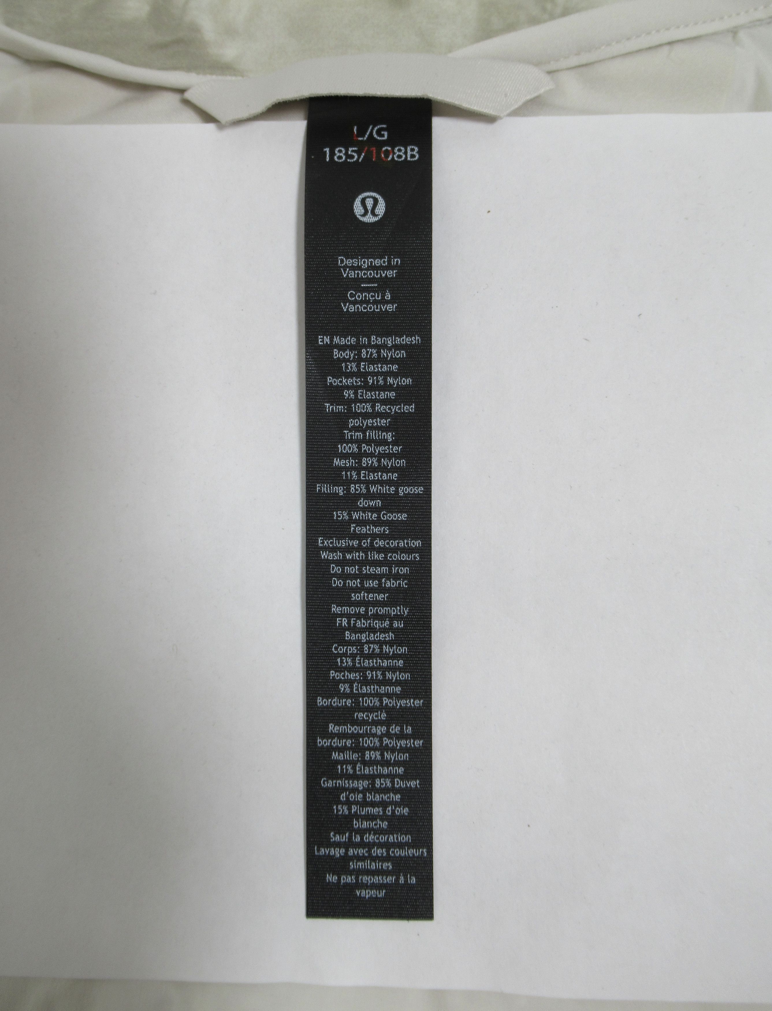Lululemon Lululemon Men's Navigation Stretch Down Vest Mesosphere Size US L / EU 52-54 / 3 - 10 Thumbnail
