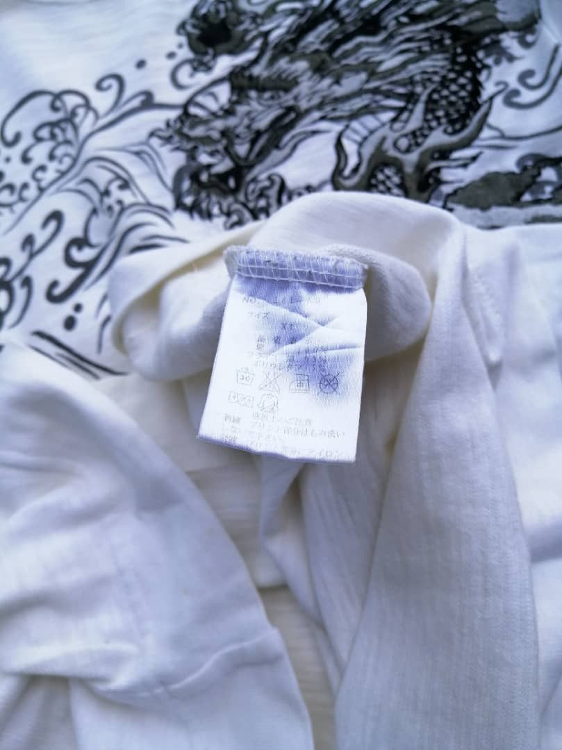 Designer × Japanese Brand Karakuri Tamashi Embroidered Dragon Longsleeve Tee Size US L / EU 52-54 / 3 - 5 Thumbnail