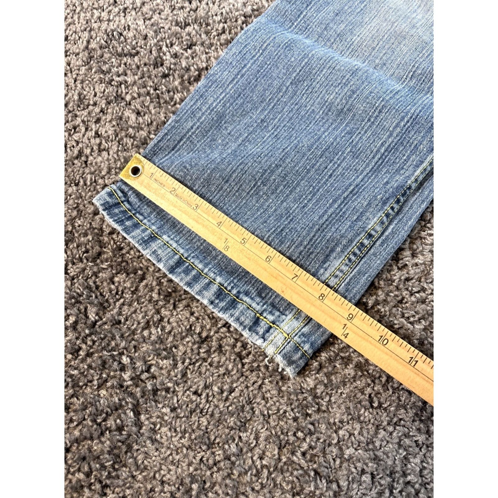 Southpole VINTAGE Southpole Jeans Blue Denim 28x28 Wide-Leg 5-Pocket Grunge Women Size 28 Regular Rise High Baggy 90s Style Jeans Size 28" / US 6 / IT 42 - 3 Thumbnail
