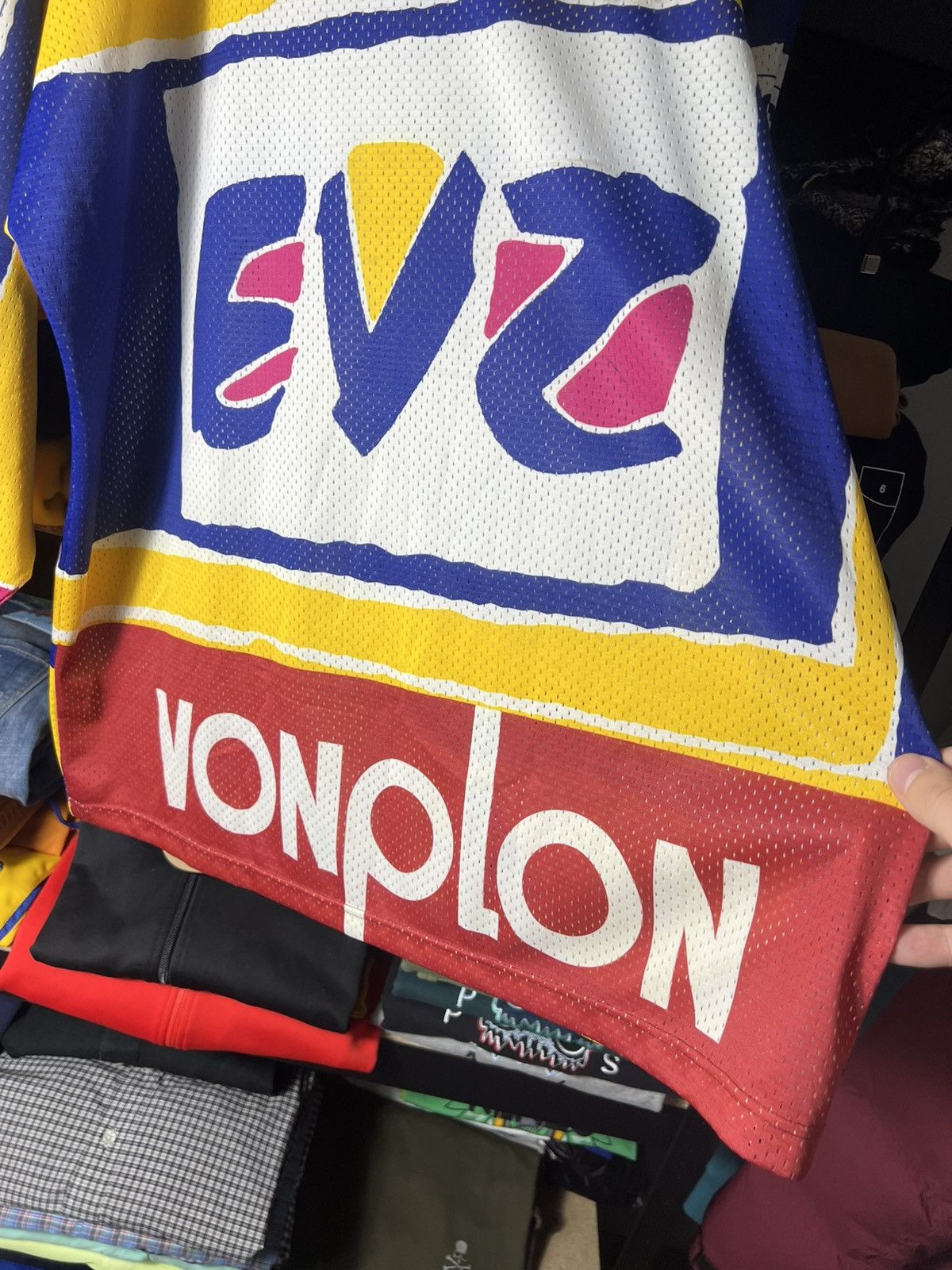 NHL 🏒 Vintage EV Zug Switzerland Ice Hockey Jersey #33 A. Künzi Size US L / EU 52-54 / 3 - 8 Thumbnail