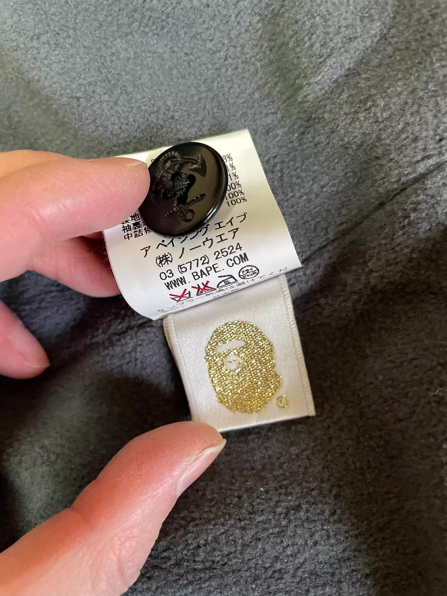 Bape BAPE Hooded Checkered Fleece-Lined Heavyweight Jacket Size S Size US S / EU 44-46 / 1 - 9 Thumbnail