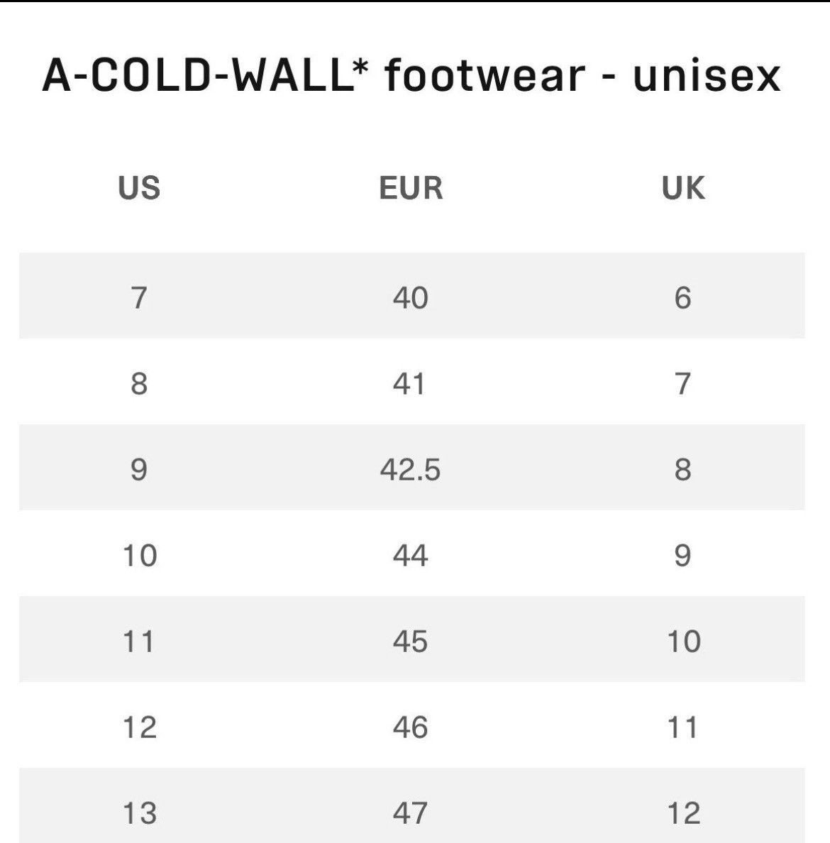 A-COLD-WALL* A Cold Wall NC. 1 Dirt Moc Size US 11 / EU 44 - 8 Thumbnail