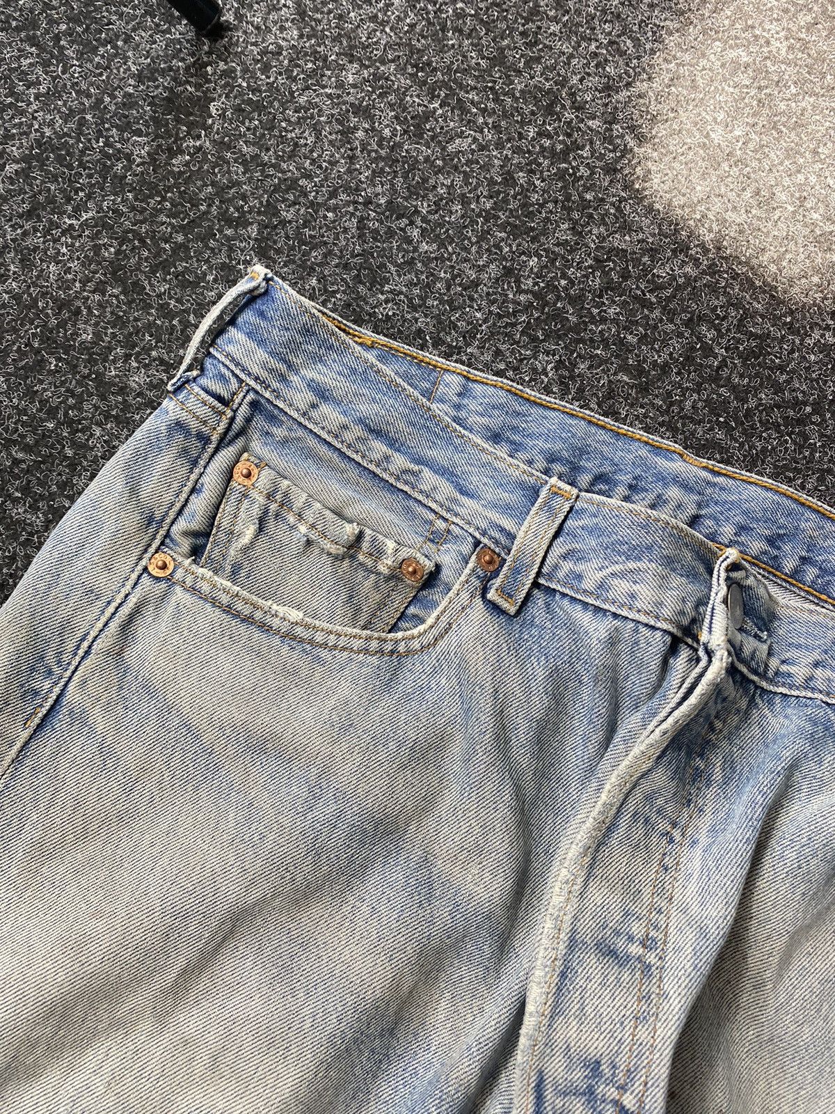If Six Was Nine × Levi's 90s Levis Baggy Relaxed Dirty Distressed Opium Punk Jean vtg Size US 32 / EU 48 - 13 Thumbnail
