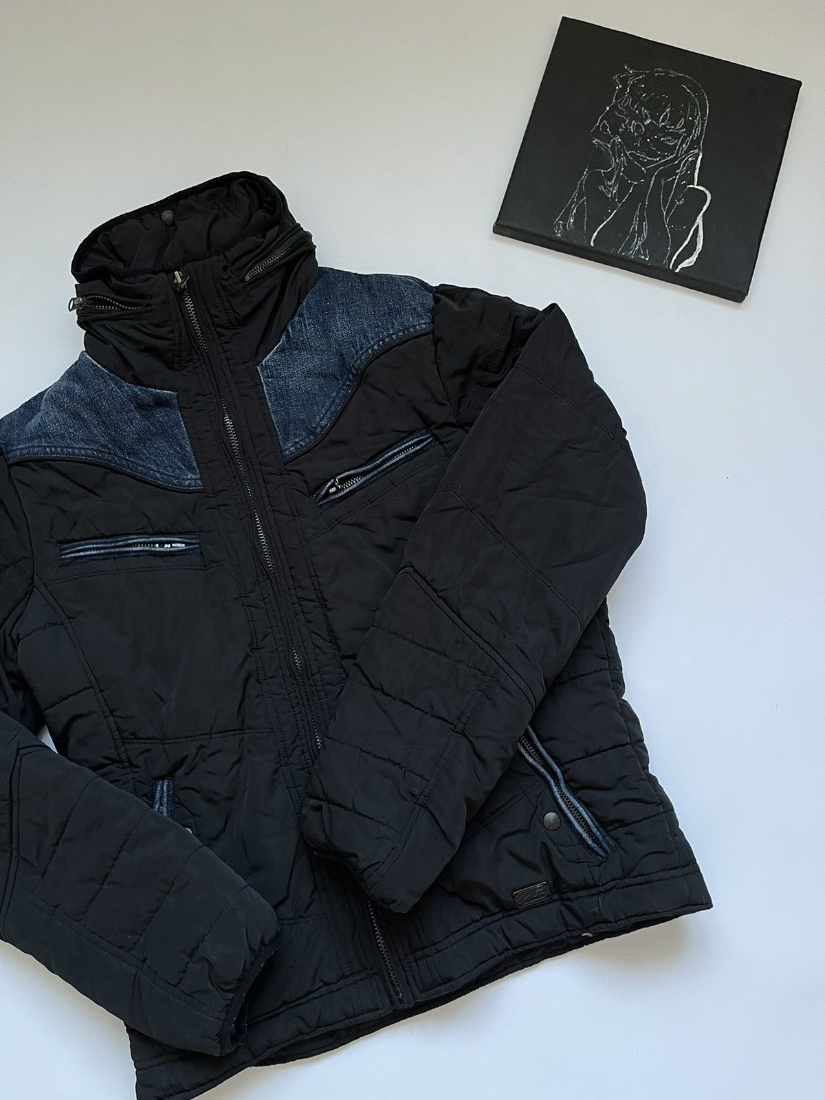 Diesel × Vintage Vintage Diesel Puffer Jacket 90’s Size US M / EU 48-50 / 2 - 3 Thumbnail