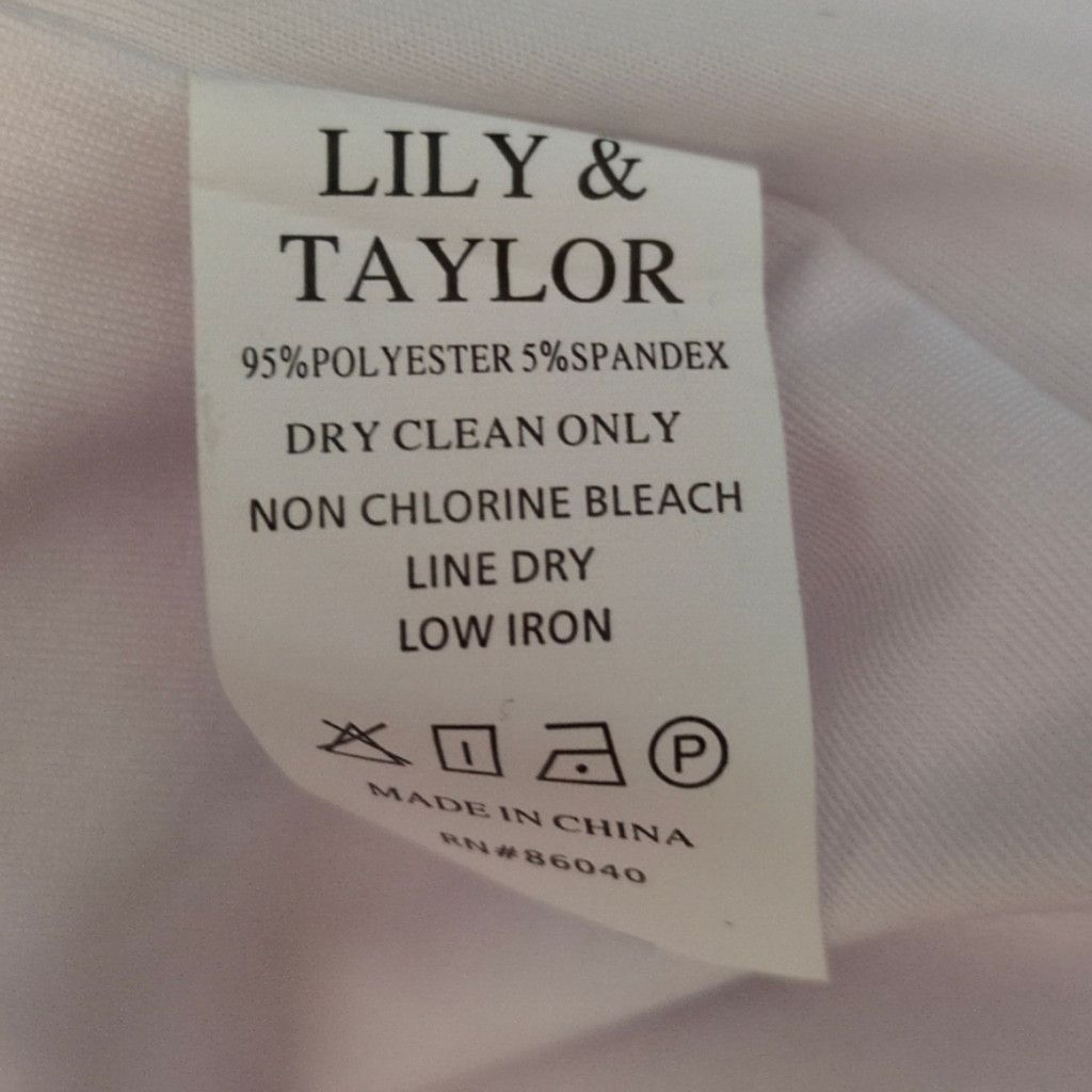 Other Lily & Taylor White Ponte Knit Shift Dress With Ruffles Sz 4 Size S / US 4 / IT 40 - 8 Thumbnail
