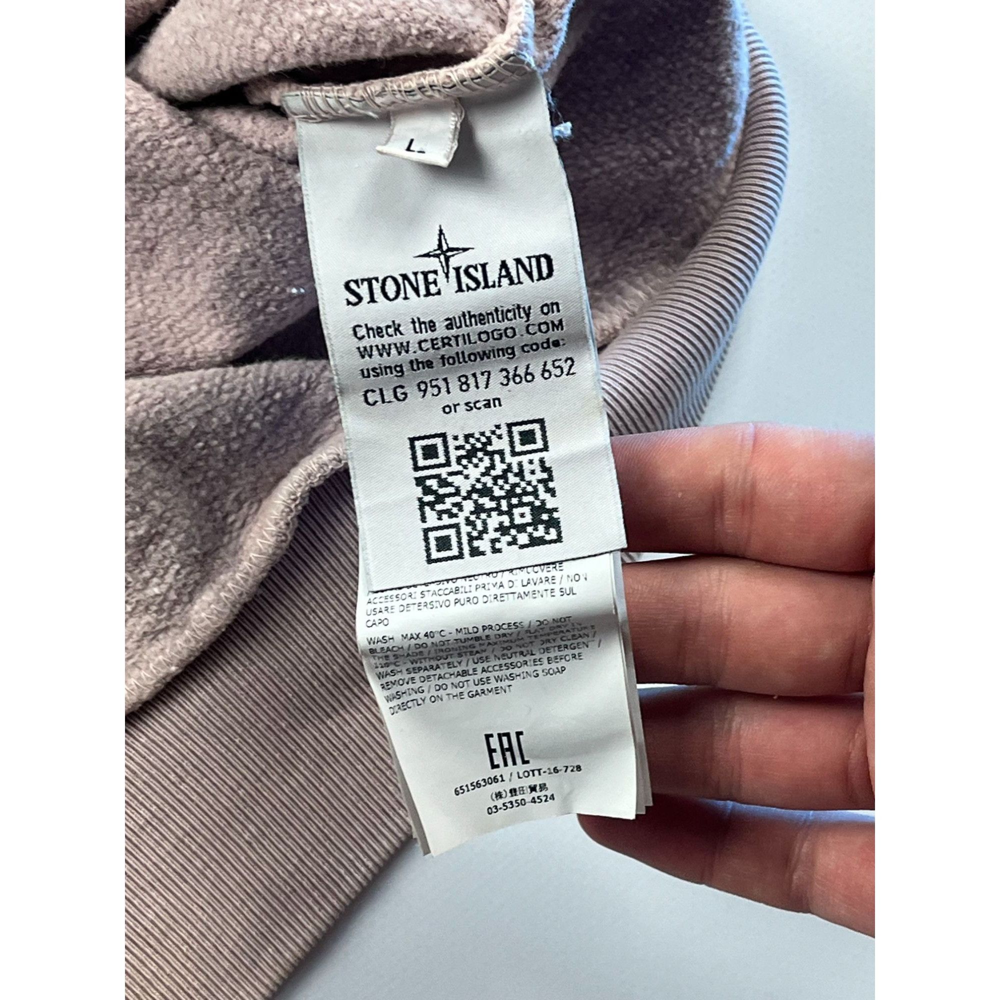 Massimo Osti × Stone Island Stone Island Crewneck Sweatshirt Size L Size US L / EU 52-54 / 3 - 10 Thumbnail
