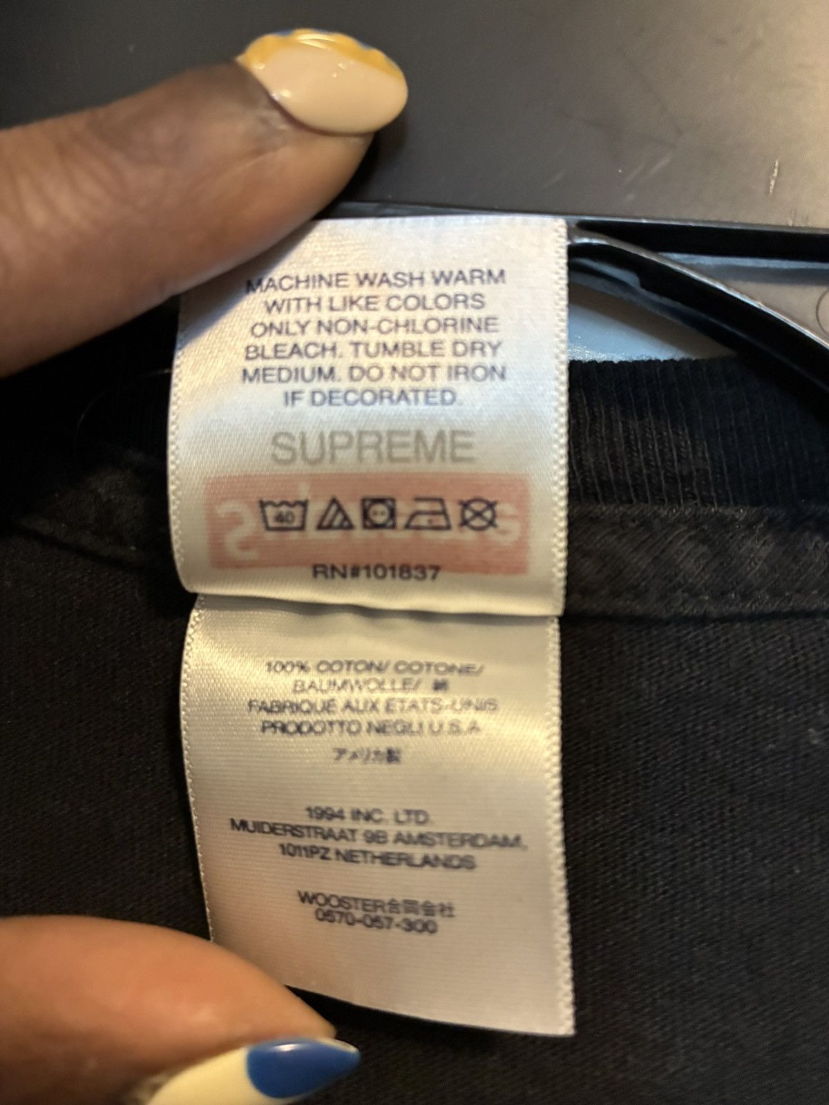 Supreme SUPREME “HARDIES DOG” T-SHIRT Size US M / EU 48-50 / 2 - 3 Thumbnail