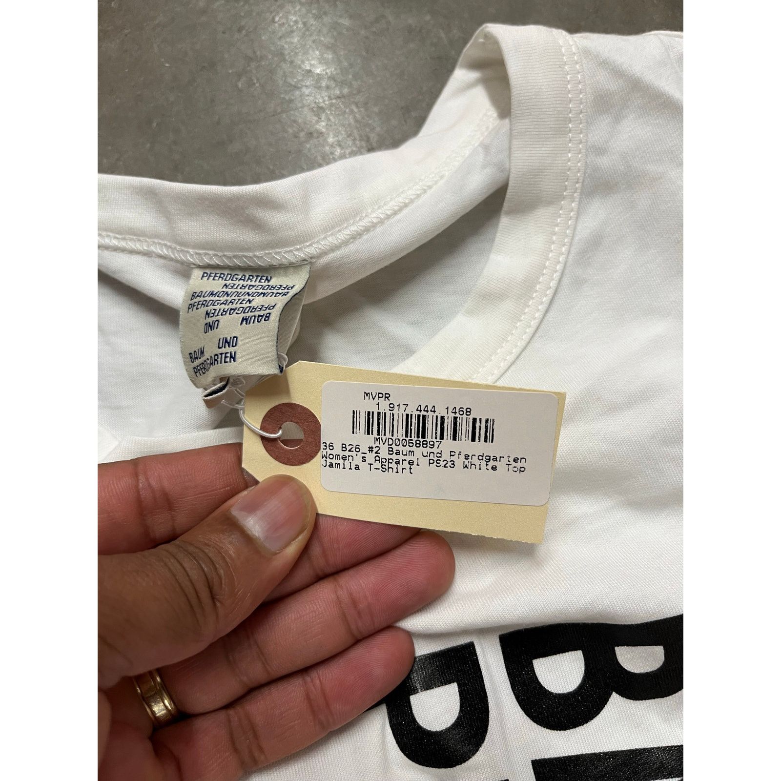 Baum und Pferdgarten BAUM UND PFERDGARTEN - Jamila Tshirt / White / Small / NWT Size S / US 4 / IT 40 - 3 Thumbnail