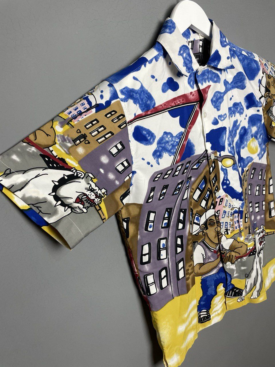 Japanese Brand Crazy Vintage Shirt Archival Clothing Size US L / EU 52-54 / 3 - 3 Thumbnail