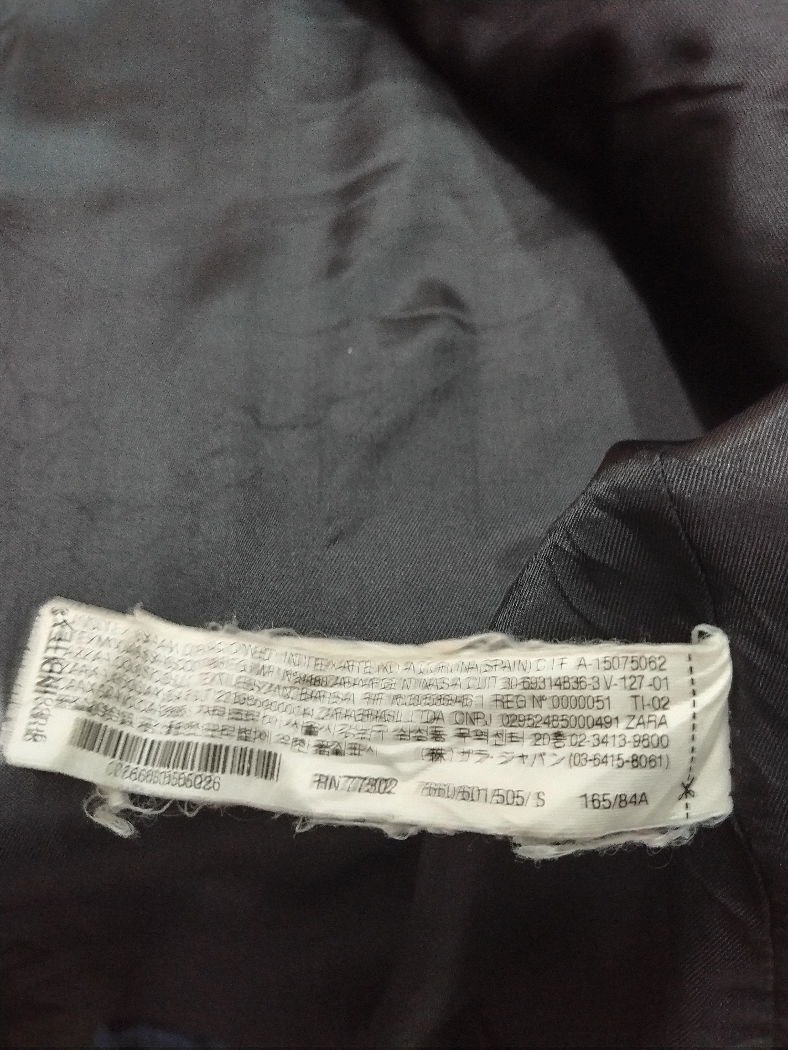 Genuine Leather × Zara Denim + Leather long Jacket Zara Size US S / EU 44-46 / 1 - 10 Thumbnail