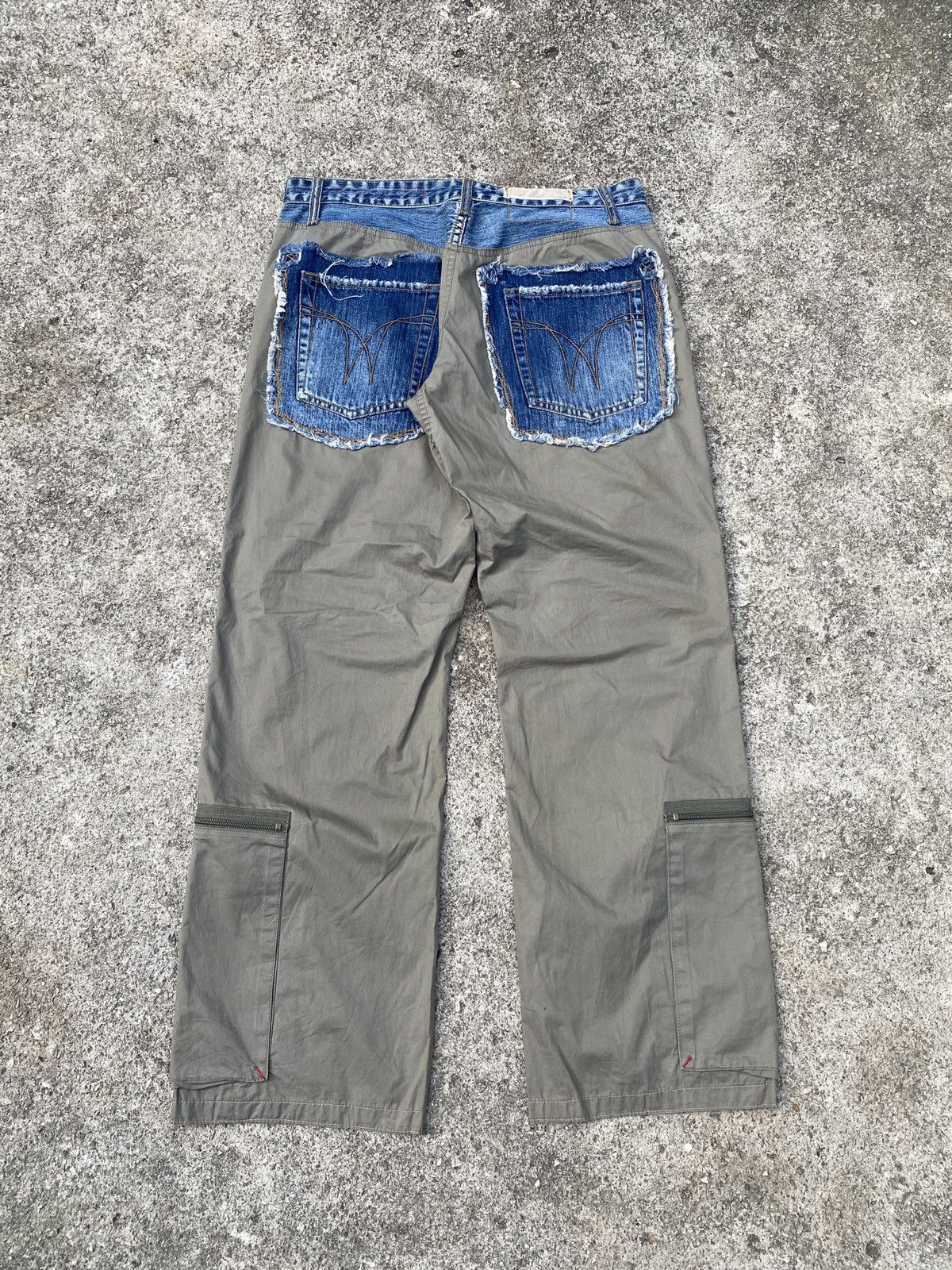 Japanese Brand Tough Jeansmith Multipocket Tactical Hybrid Design Pant Size US 33 - 2 Thumbnail