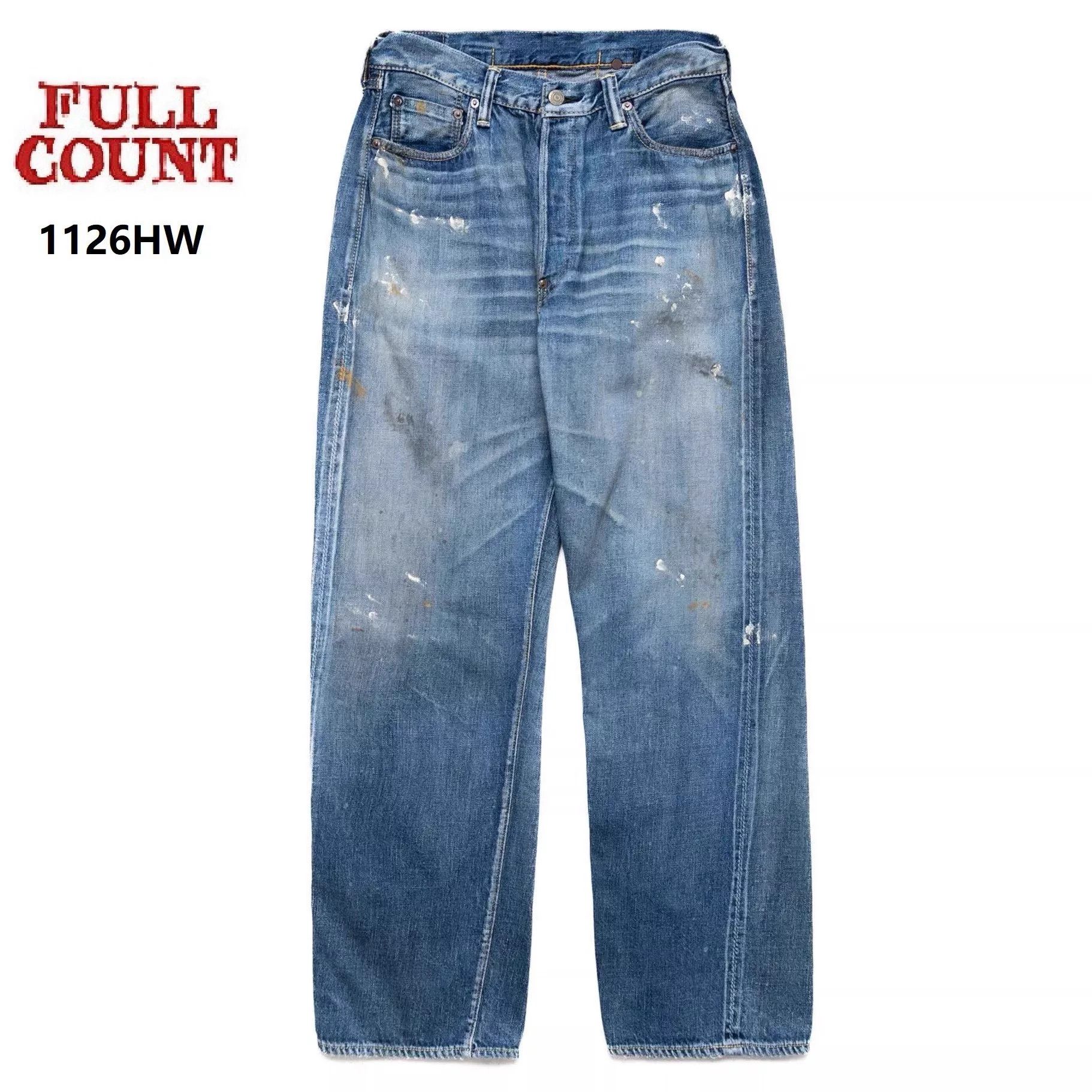 Full Count & Co. Fullcount 1126HW Denim Jeans for Men Size US 36 / EU 52 - 1 Thumbnail
