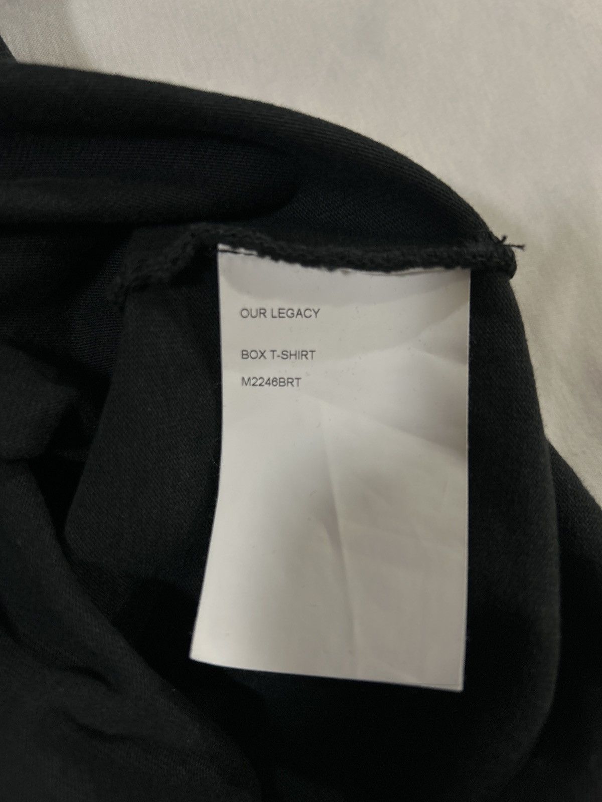 Our Legacy Our Legacy Box T-Shirt Ronja Print Black Size US XL / EU 56 / 4 - 4 Thumbnail