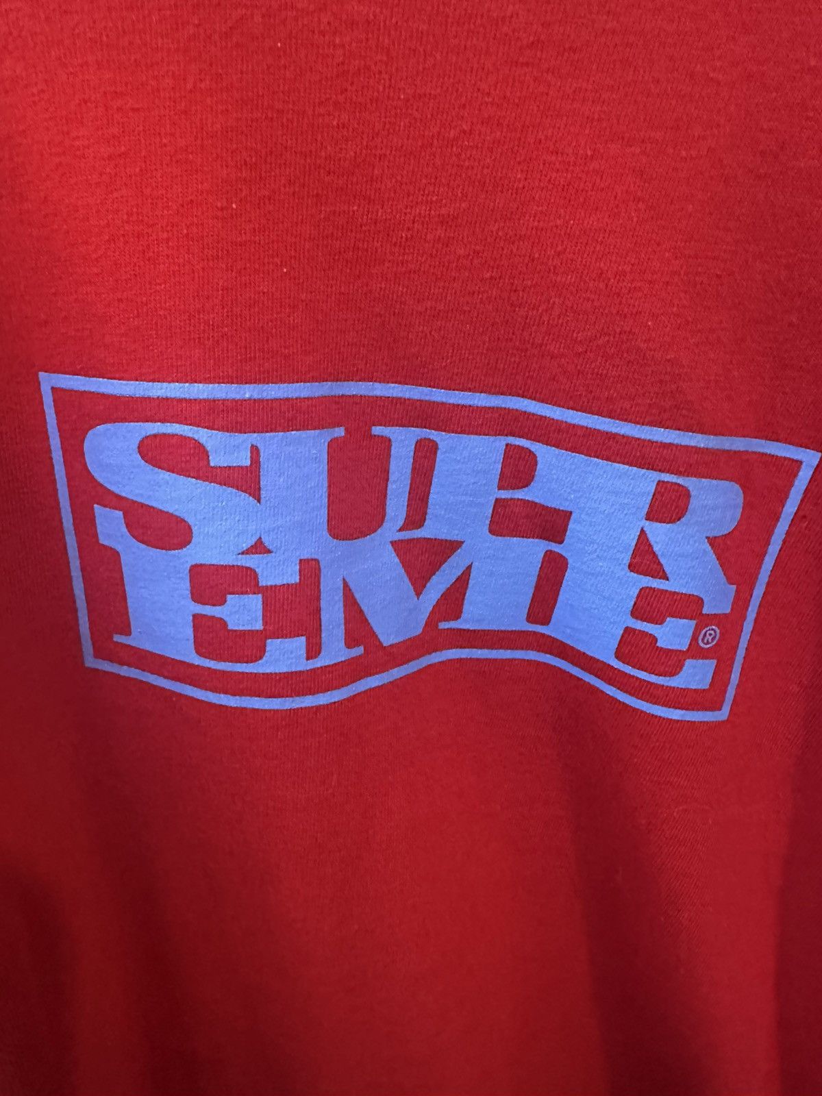 Supreme Supreme logo tee Size US XXL / EU 58 / 5 - 1 Thumbnail