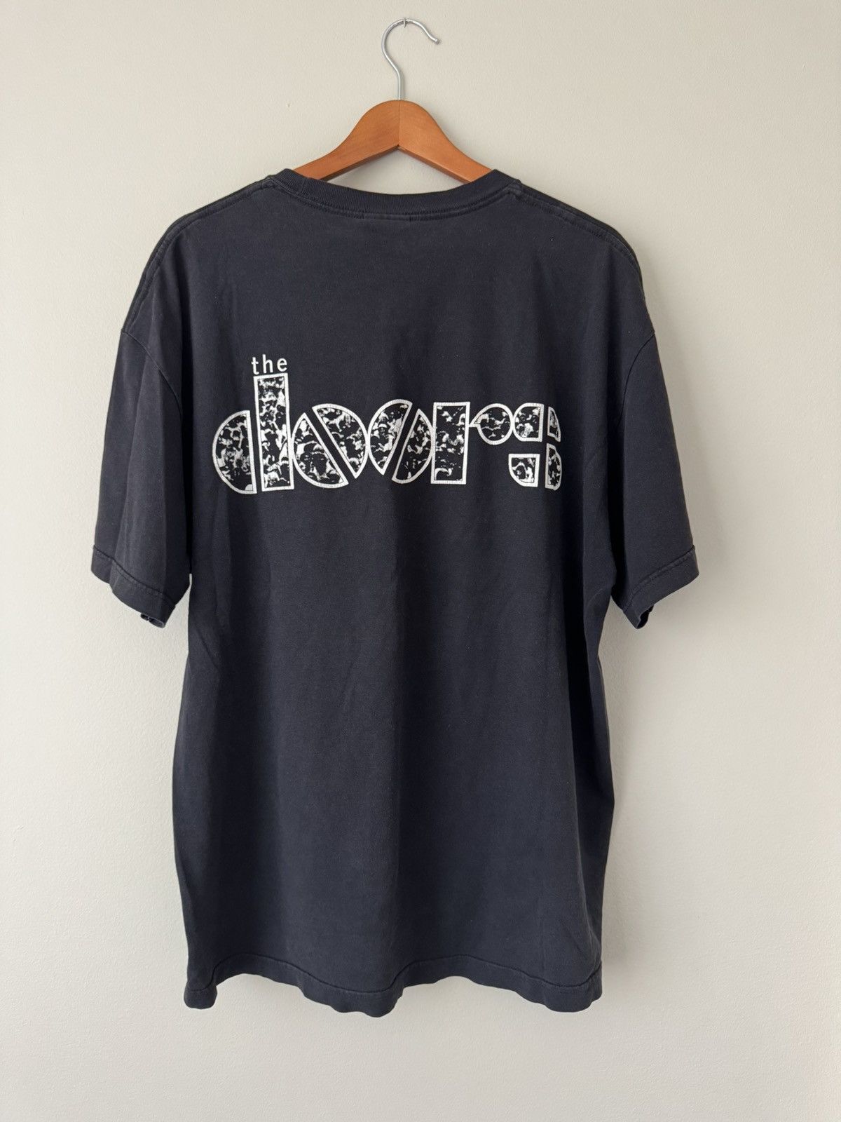 The Doors Vintage Rock Band Flame T Shirt XL